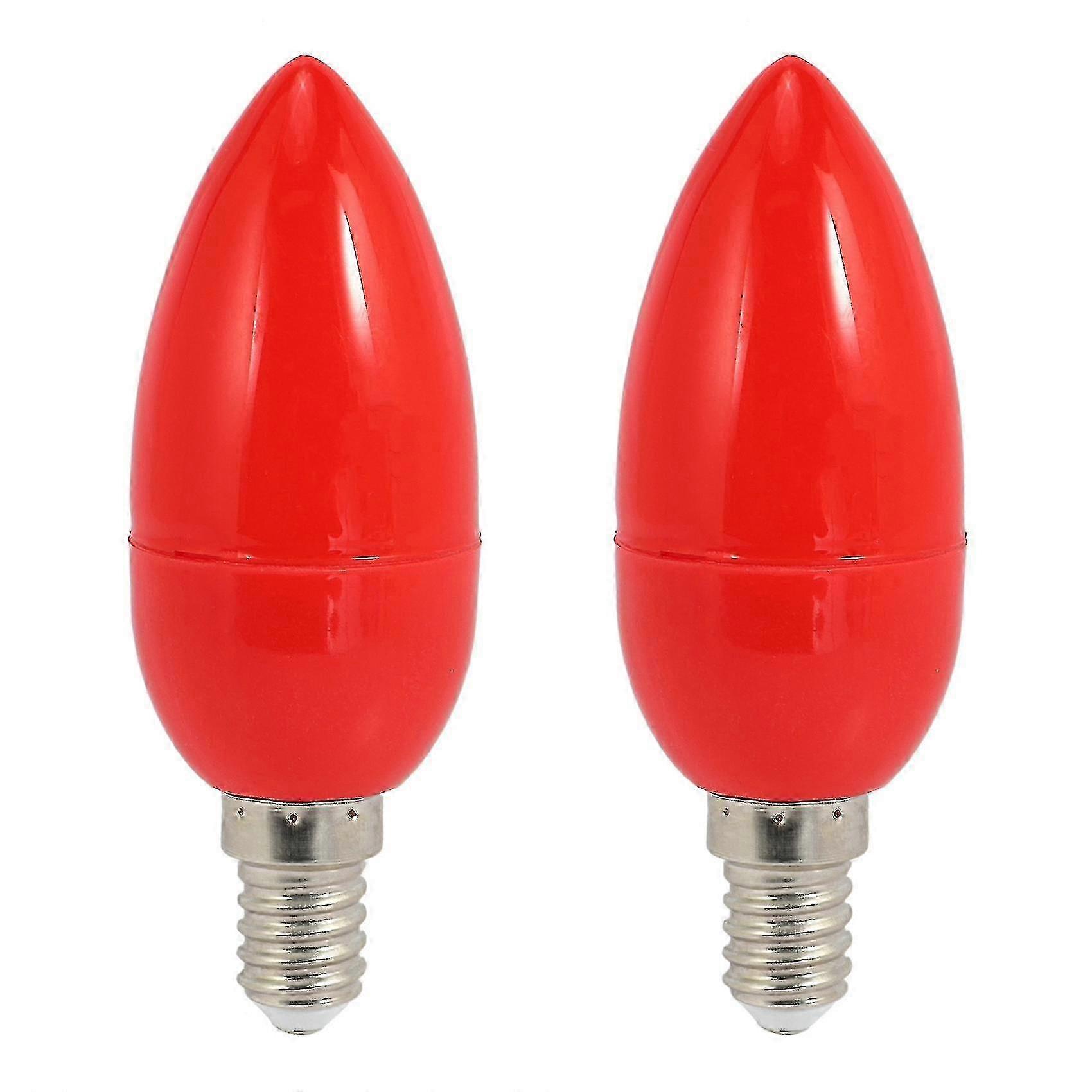 Red Fortune Lamp God Lights - Energy Saving e14 Candle Light Bulbs