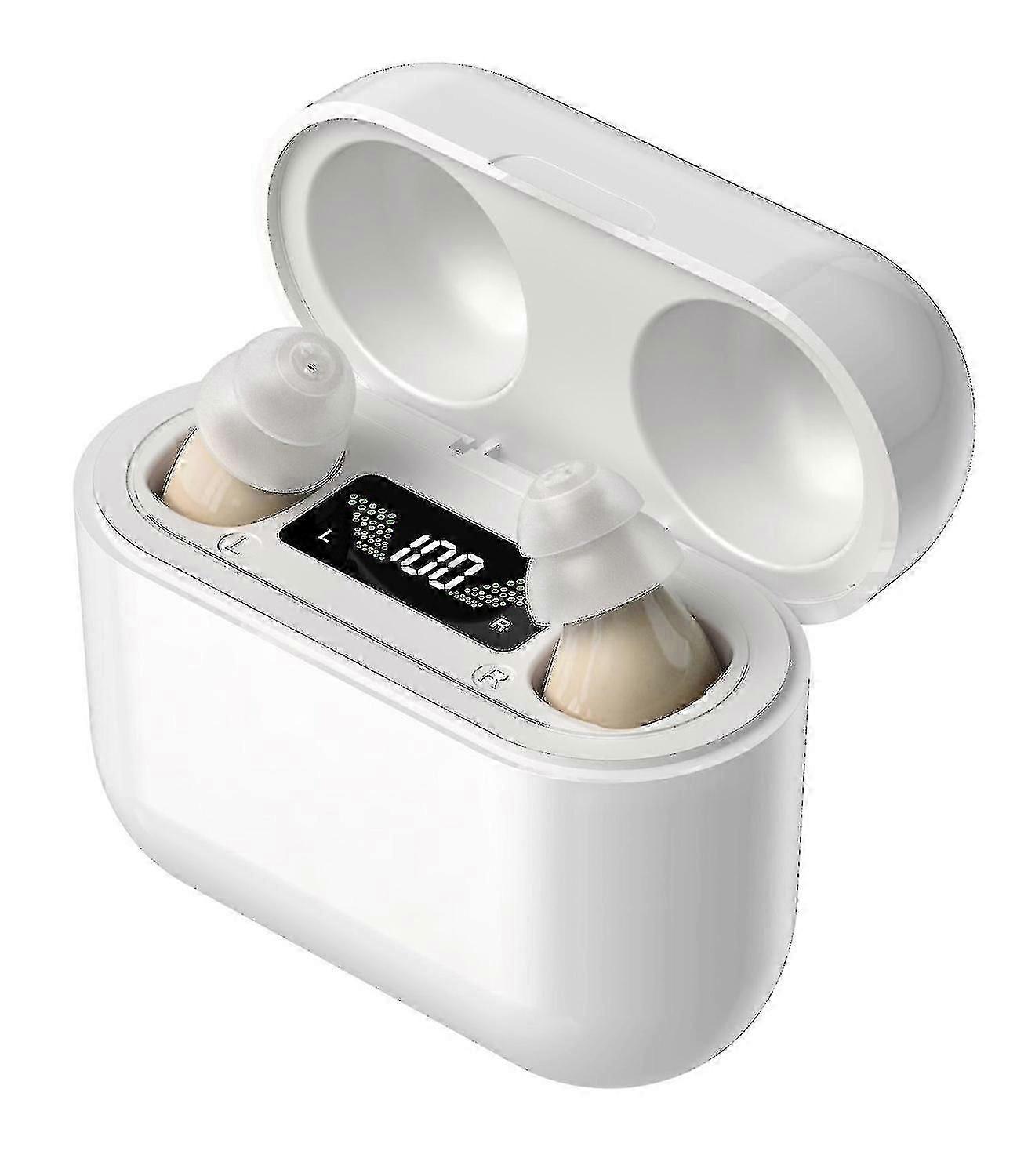 Hearing Aids For Seniors Rechargeable With Noise Cancelling No Whistling, Hearing Amplifier With Sto