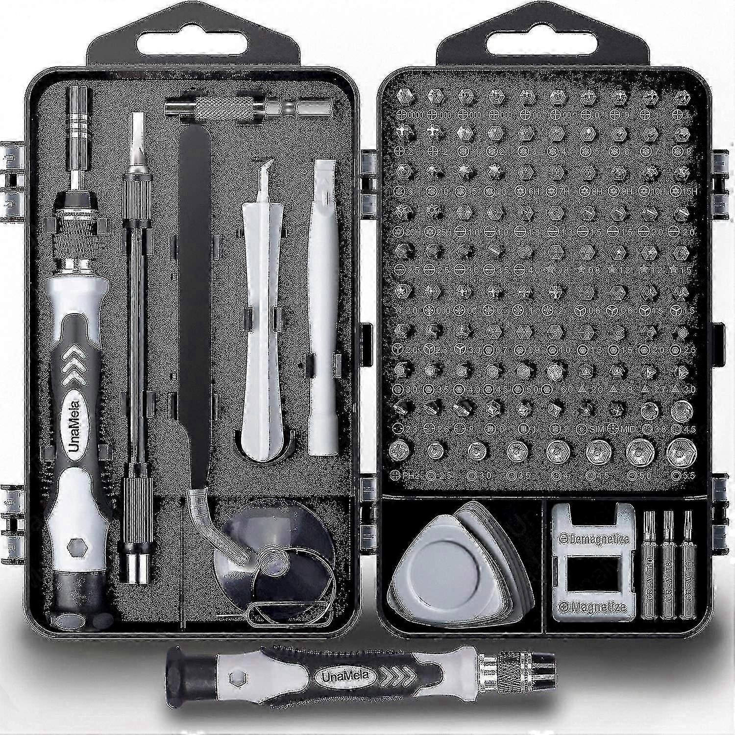 Professional 122-in-1 Precision Laptop Repair Tool Kit with Magnetic Bits and Accessories for Computer Maintenance