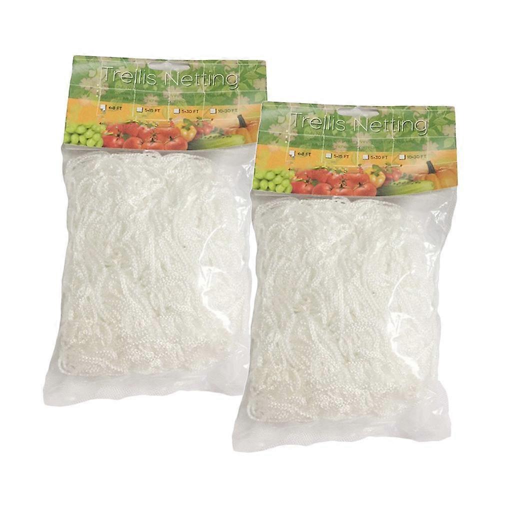 2pcs Heavy-duty Plant Trellis Netting Vines Plants Climbing 67 X 5m