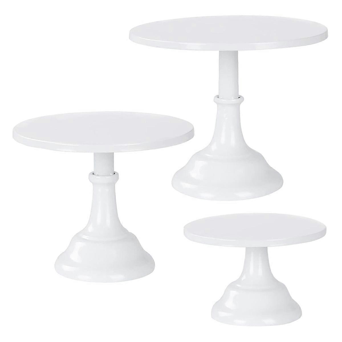 3Pcs Cake Stand, Cake Stand , Tall Cake Stands,White