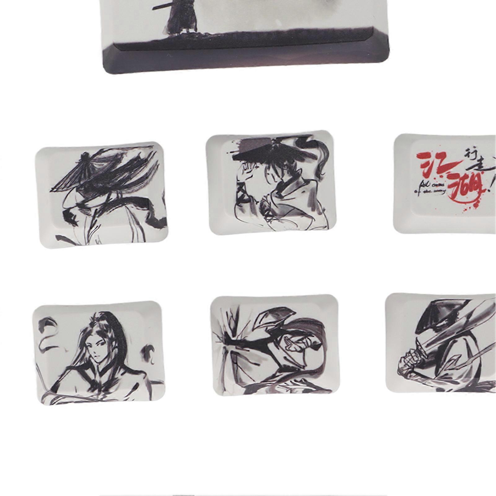 Keycap Sublimation Process Fine Workmanship Clear Pattern DIY Production Keyboard Keycaps