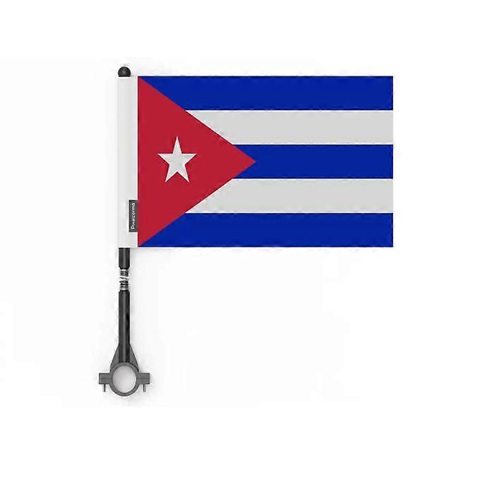 Flag - Cuba - 5 pieces - 14 x 21 cm - Polyester - Double-sided print