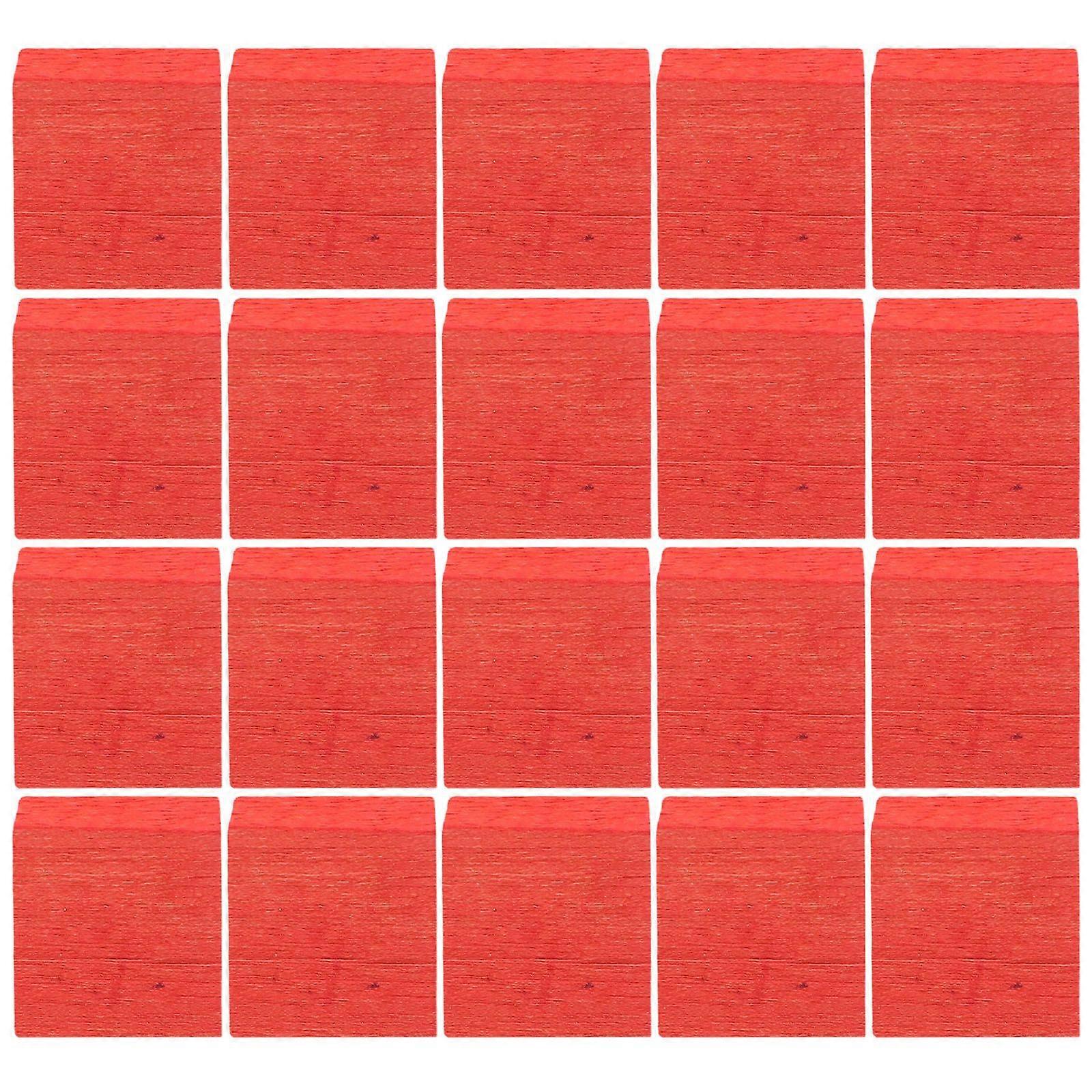 20pcs Wooden Blocks Small Wooden Cubes Arts And Crafts Wooden Blocks For DIY Projects
