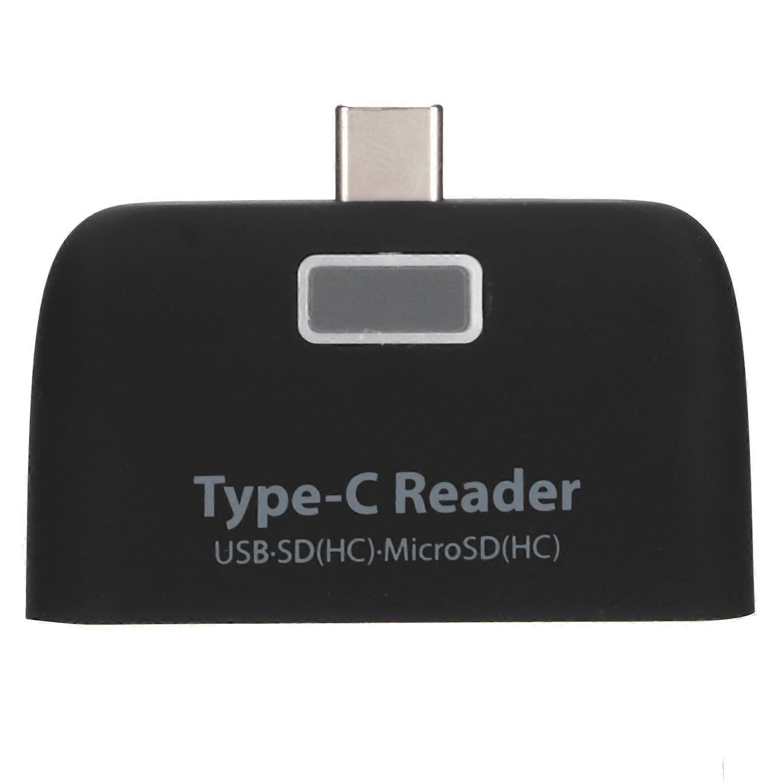 4 in 1 TypeC Card Reader with OTG USB 2.0 Card Reader for Android Phone and Tablet
