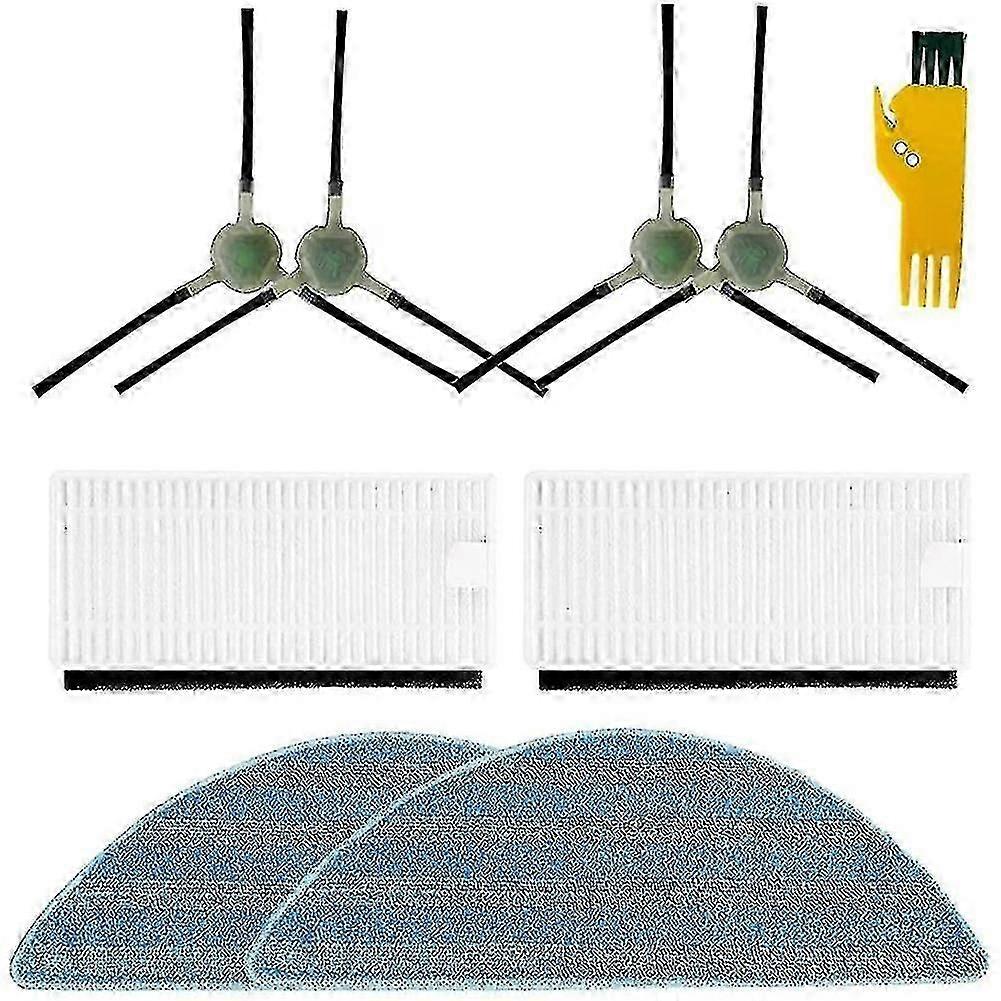 Filter Side Brush Mop Pad Compatible With Lefan T700 M501 M200 M201 Robotic
