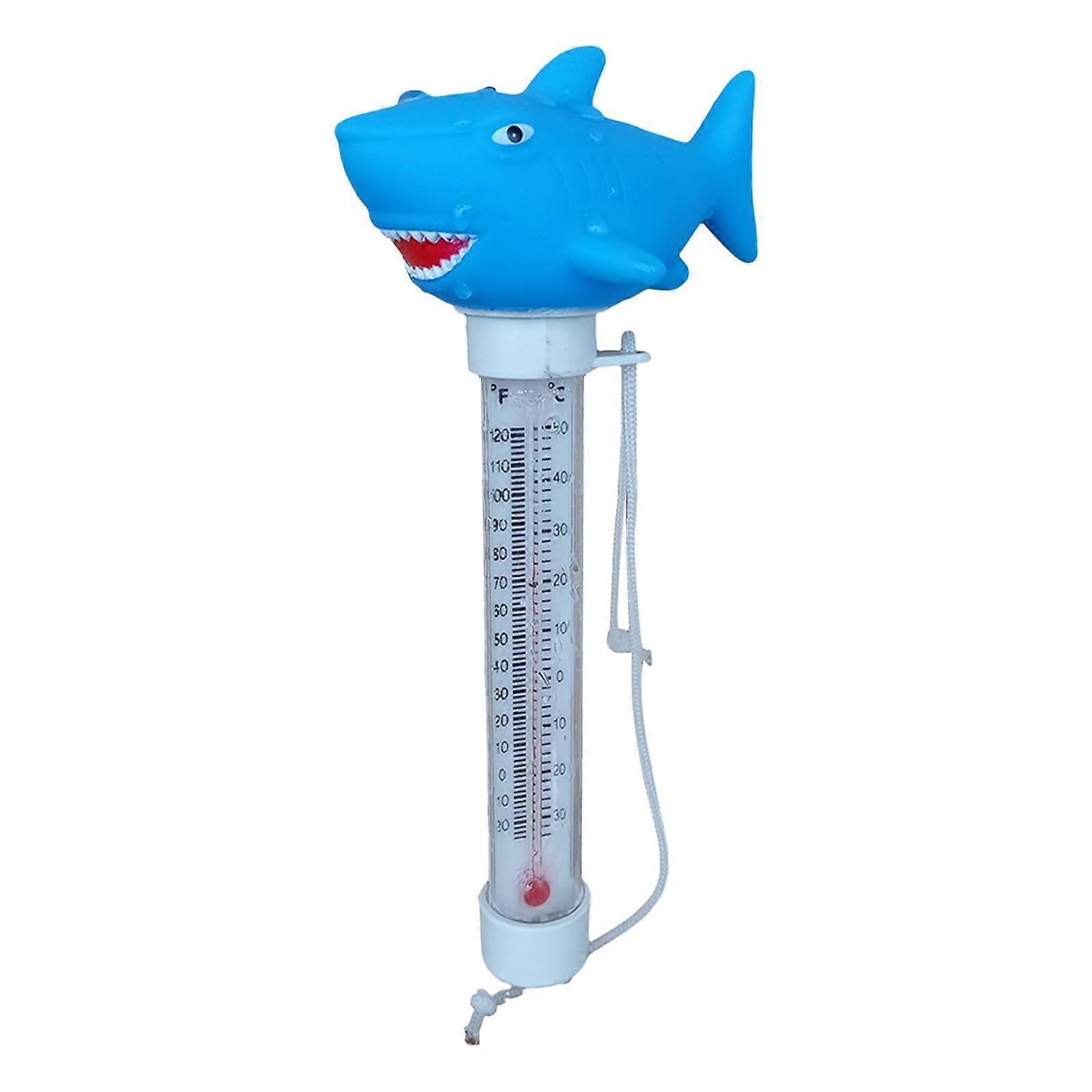 Floating Pool Thermometer With Attachment Cord For Bathtubs Aquariums