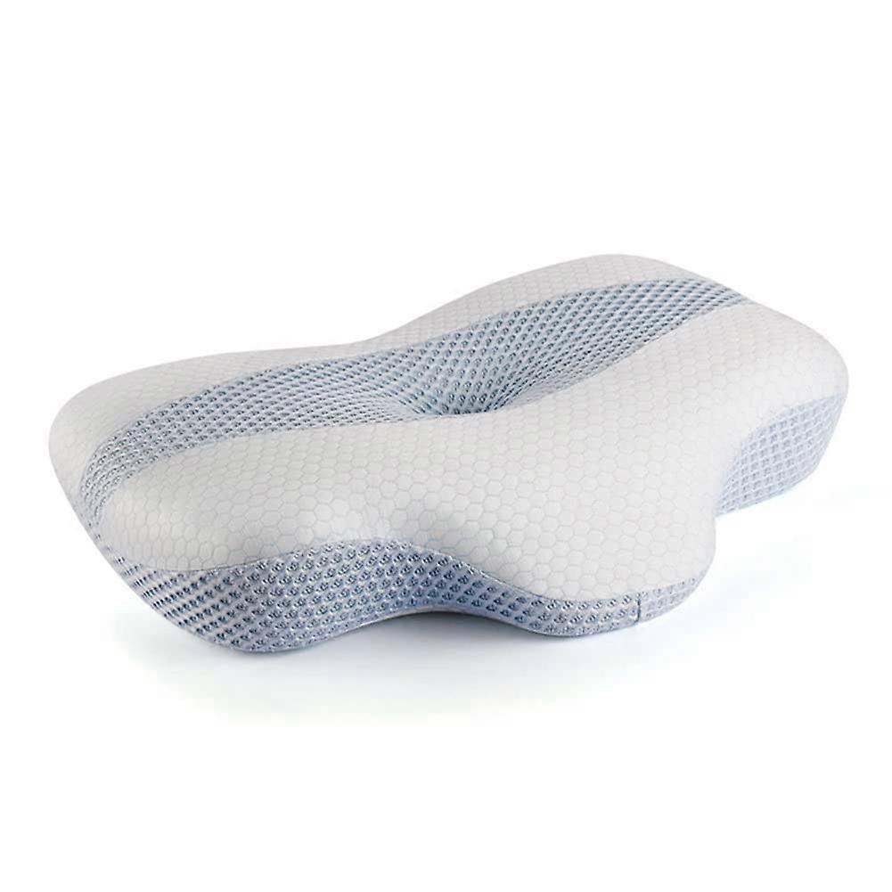 Orthopaedic Memory Foam Pillow Removable Ergonomic Neck Pillow Neck Support Pillow Memory Foam Pack of 1