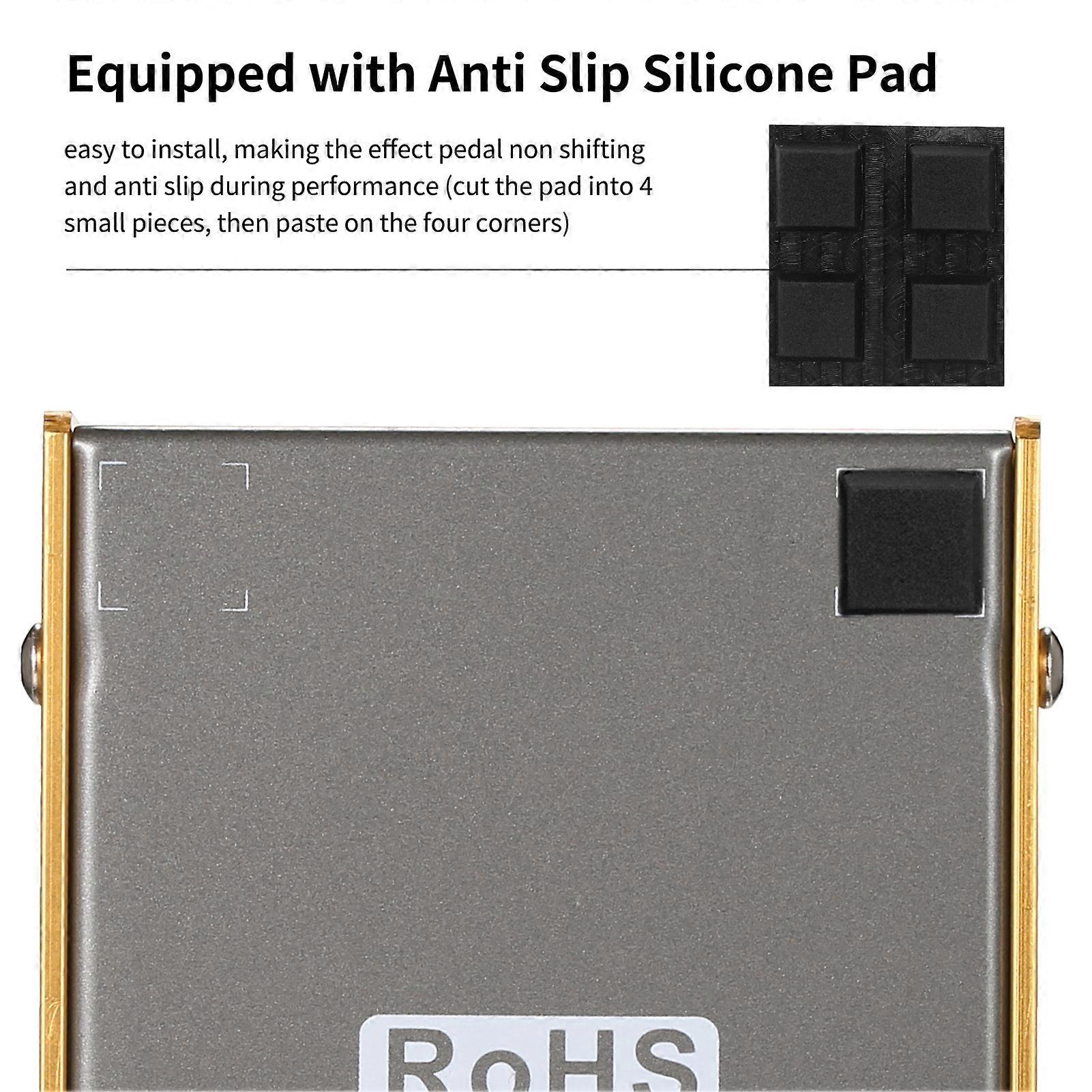 IRIN Delay Guitar Effect Pedal with Mix/Feedback/Delay 3 Control Knobs for Electric Guitar - NASCAR DELAY