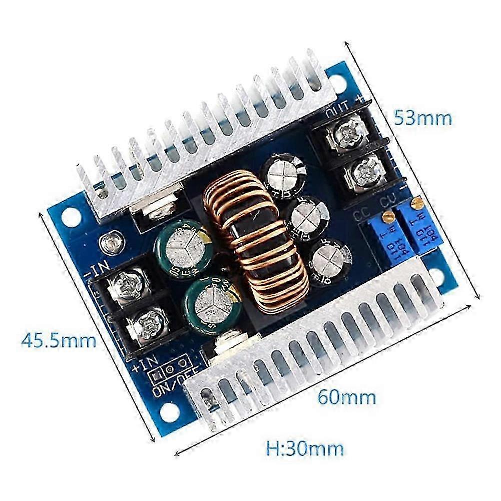 300W 20A Module Buck Converter CC CV DC Power Supply Module 6V-40V to 1.2V-35V Voltage Regulator R
