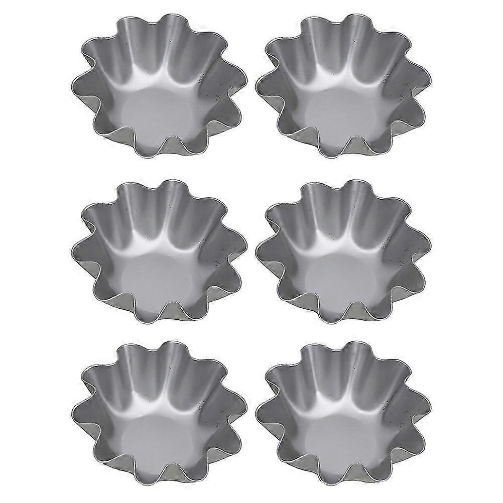 2025 6 stk ægtærteforme kagebageforme tartelet bageværktøjer budding forme