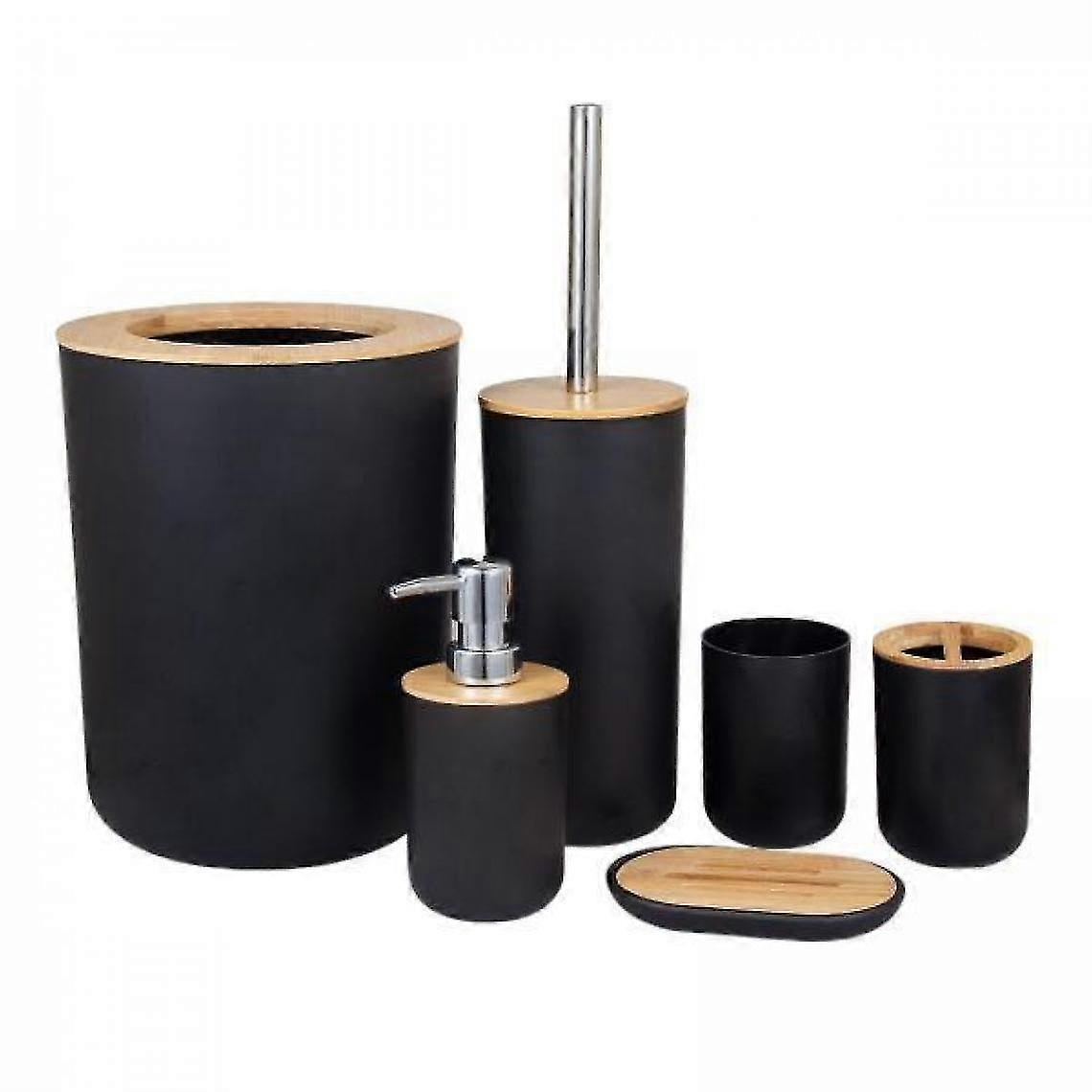 6-Piece Bathroom Accessories Flat Set