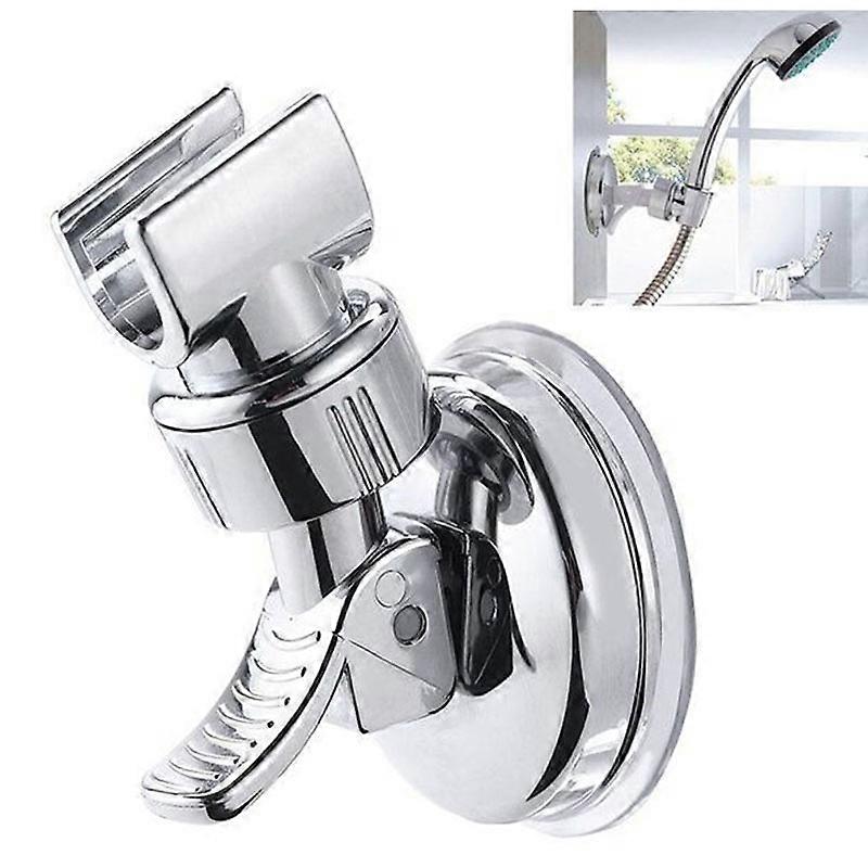 Universal Adjustable Handheld Shower Head Holder Suction Cup Holder Full Plating Shower Head