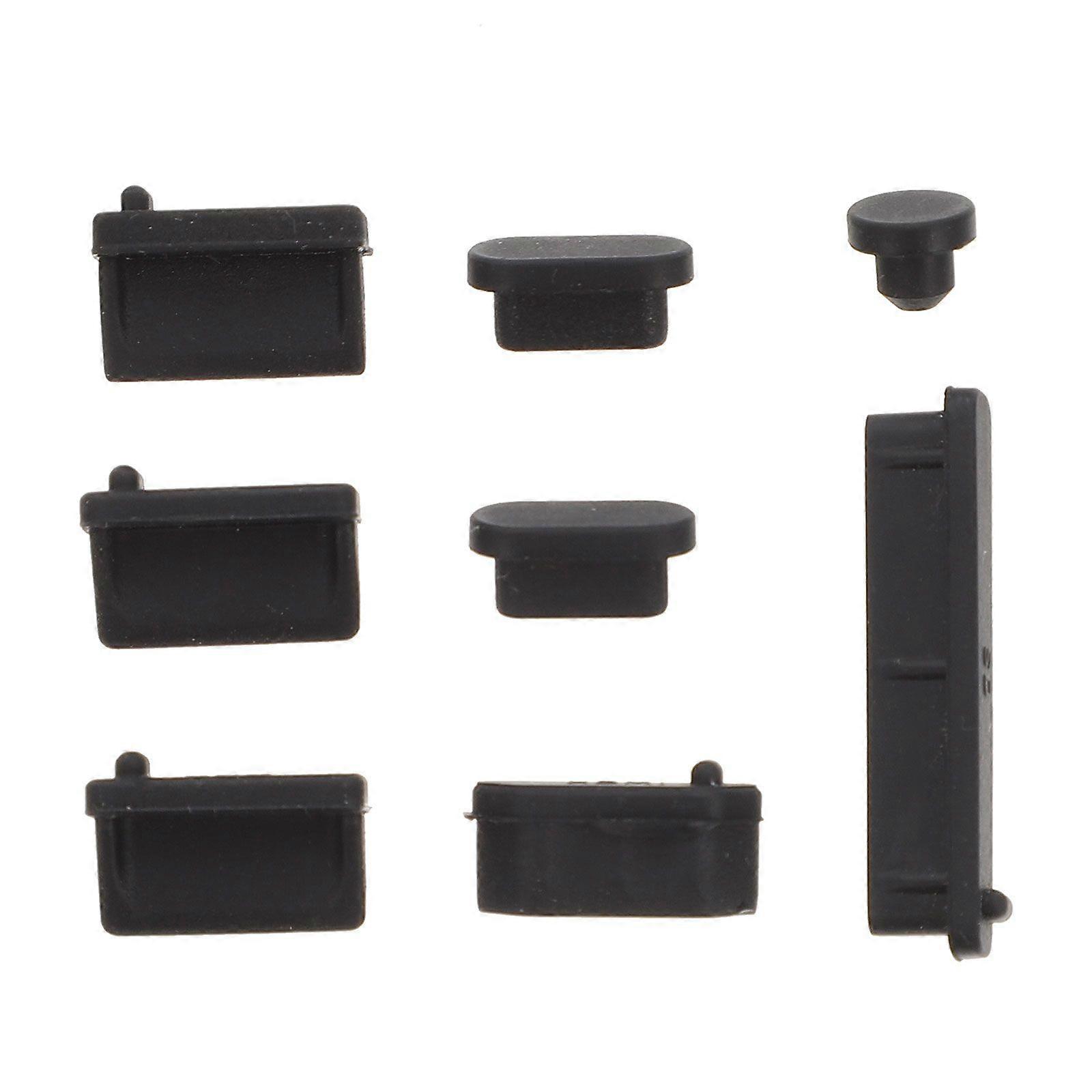3 Sets Silicone Computer Port Dust Plug Covers Compatible with XiaoMi 12/13/15