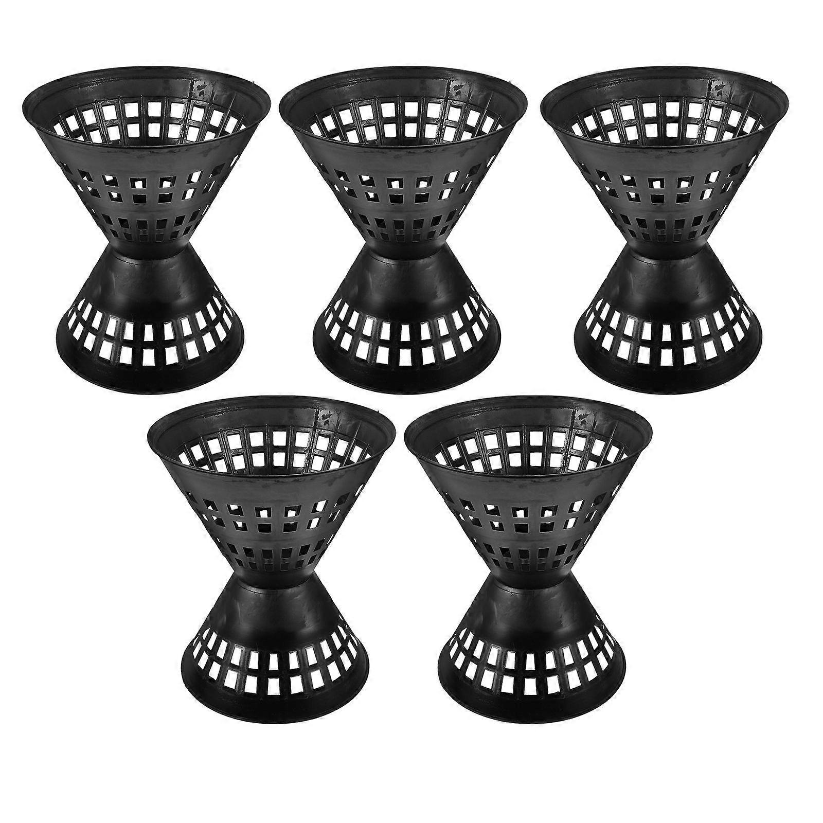 Bouquet Packaging Device 5Pcs Black Durable Plastic for Packaging Flower
