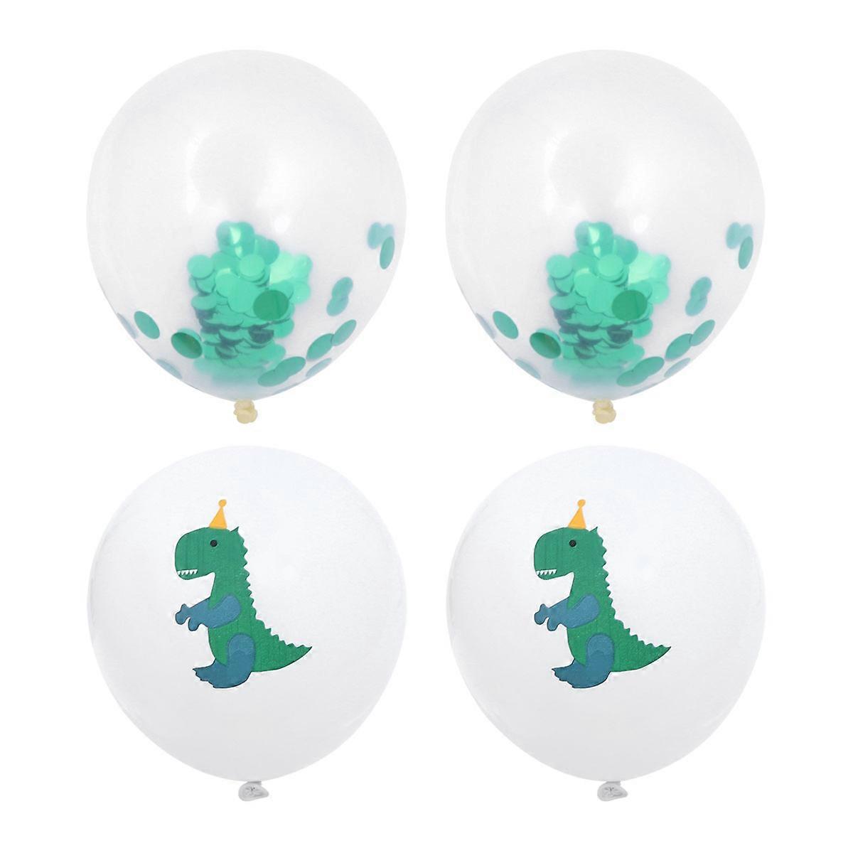 Dinosaur Celebration Balloons, Great for Decorating, Inflatable with Air or Helium