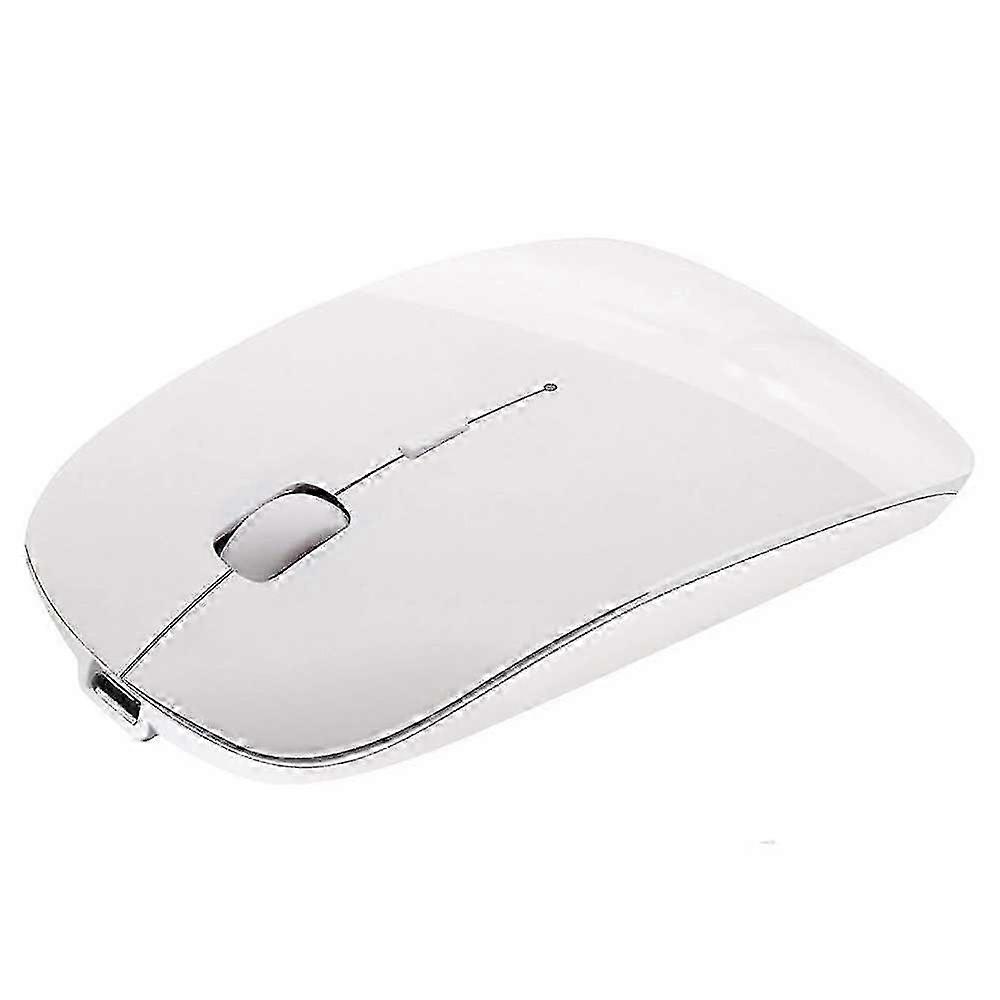 Slim Rechargeable Wireless Bluetooth Mouse Suitable for Laptops and Notebooks with Ultra-Compact Design