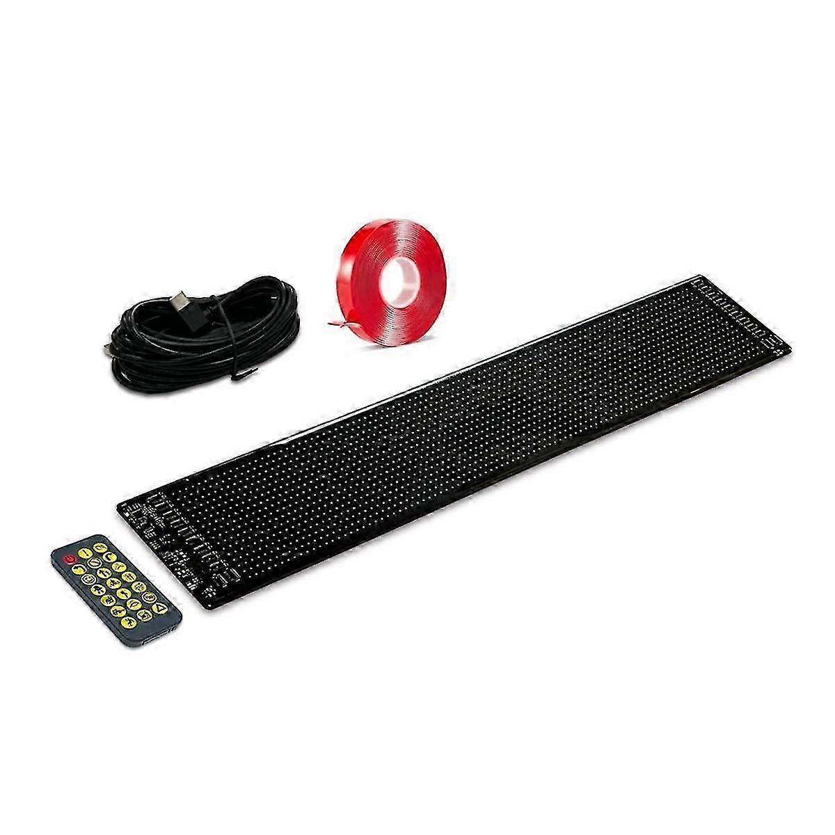 Programmable LED Sign Scrolling Message Flexible Digital Display Board DIY App Control-yi wu