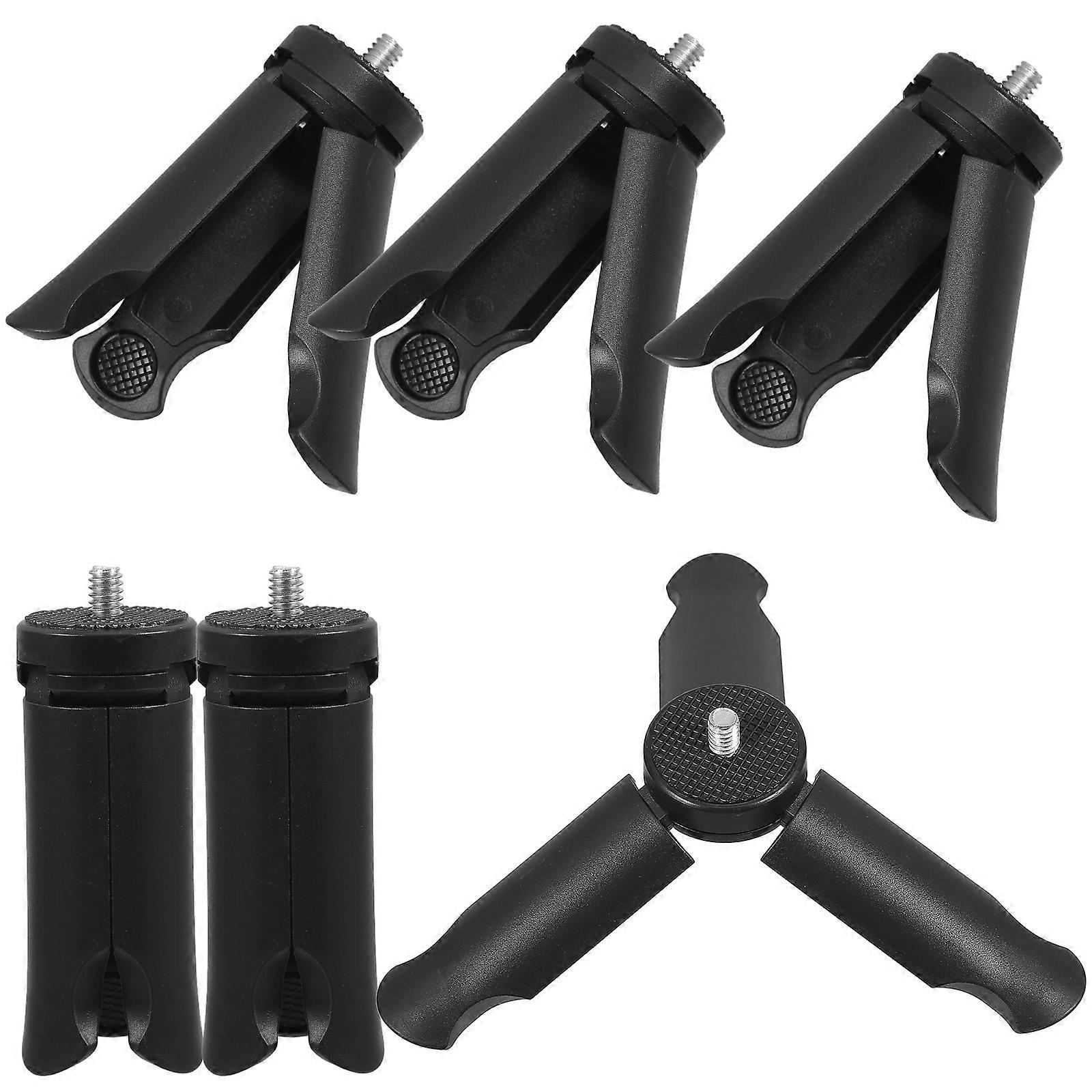 Camera Mount Stand Desktop Travel Outdoor Use ABS Material Foldable 6Pack