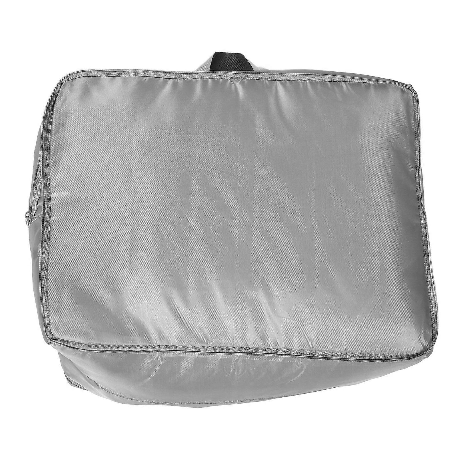 Luggage Packing Cubes For Travel Space Saving Self Compression Organizer Fabric Bag Moving Storage 1Pcs