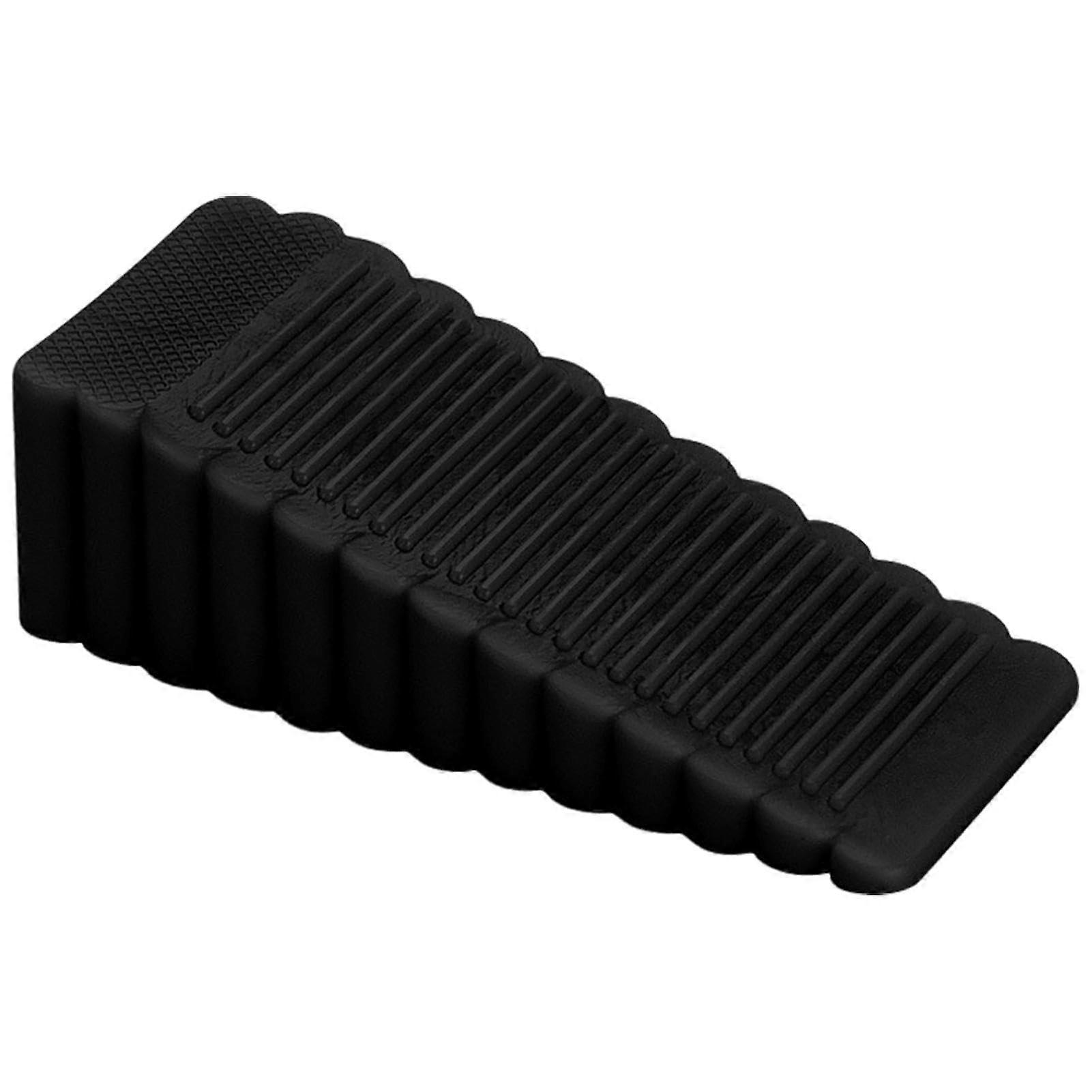Sturdy Stackable Door Stop, Rubber Stopper for Carpet, Flexible ScratchResistant Holder