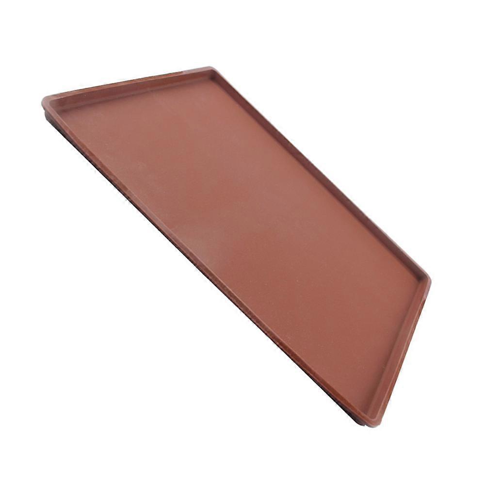 Reusable Non-Stick Baking Tool for Cake Making Equipment Rectangular Coffee Size S 30x25x1.2cm Easy to Clean 1Pack