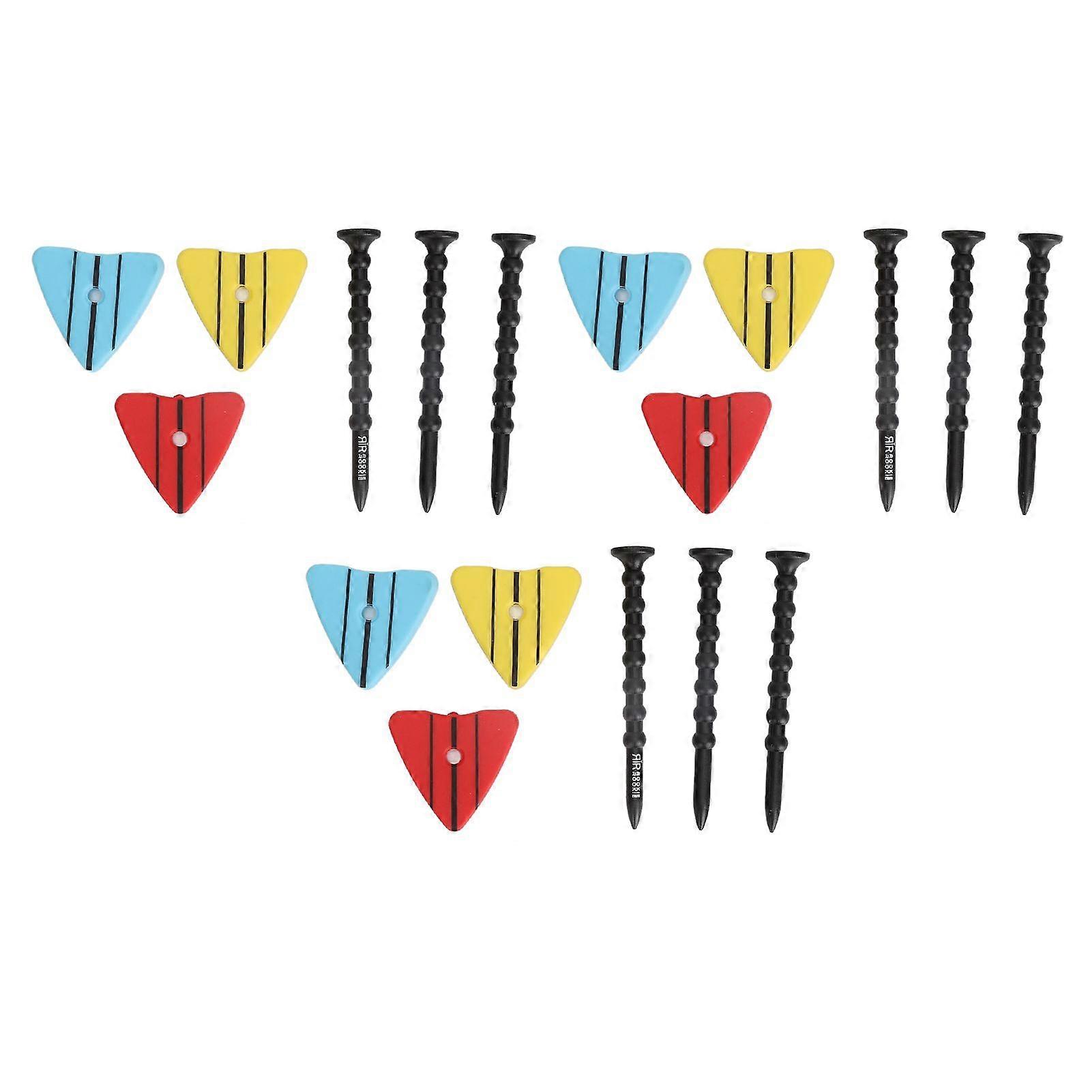 2025 Latest Model 3 Set Golf Tees Adjustable Height Golf Ball Position Marker ...