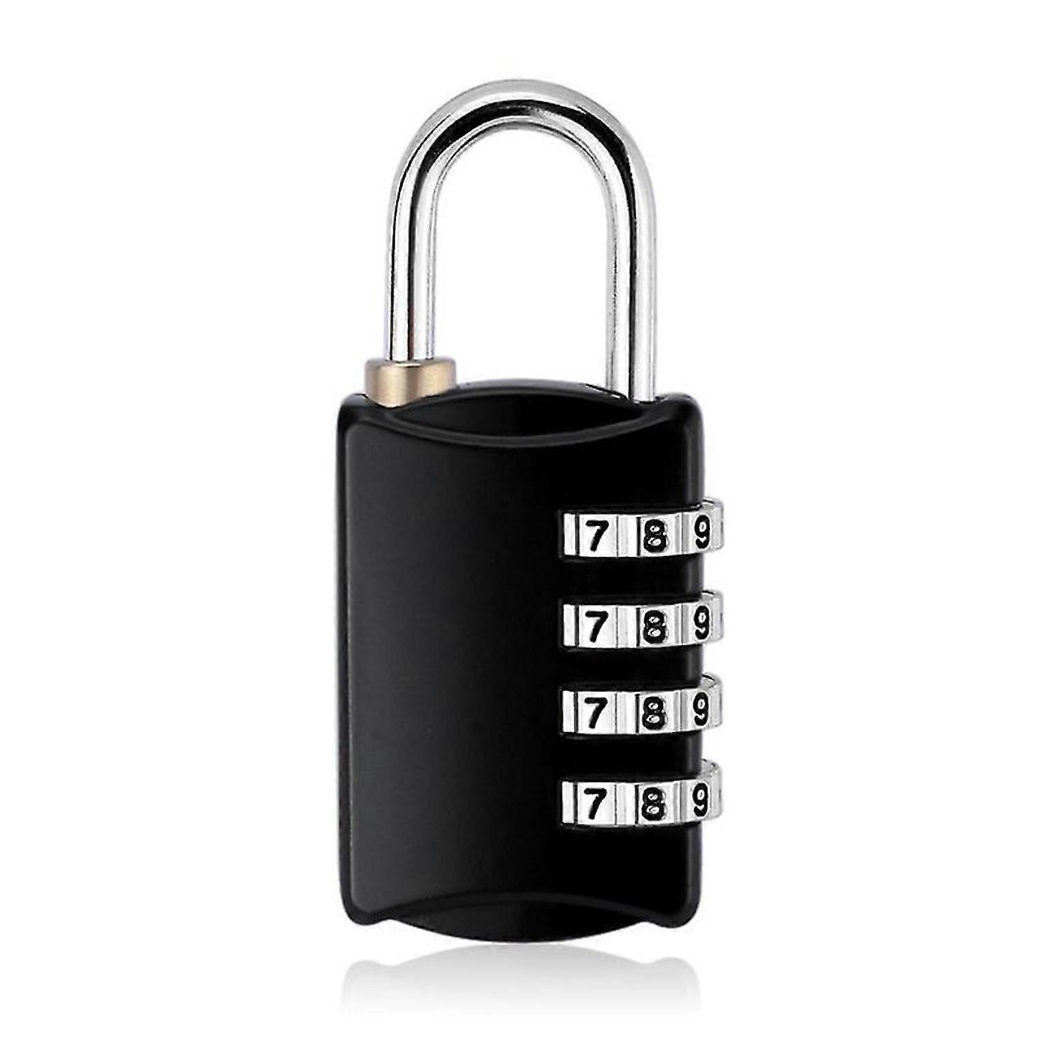 Corui Dial Digit Password Lock Padlock Mini Luggage Travel Lock 4 Combination Suitcase Luggage