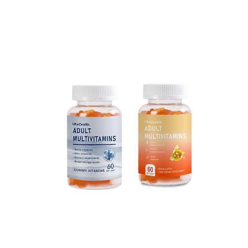 Multivitamin gummies, containing vitamin B1, combination pack
