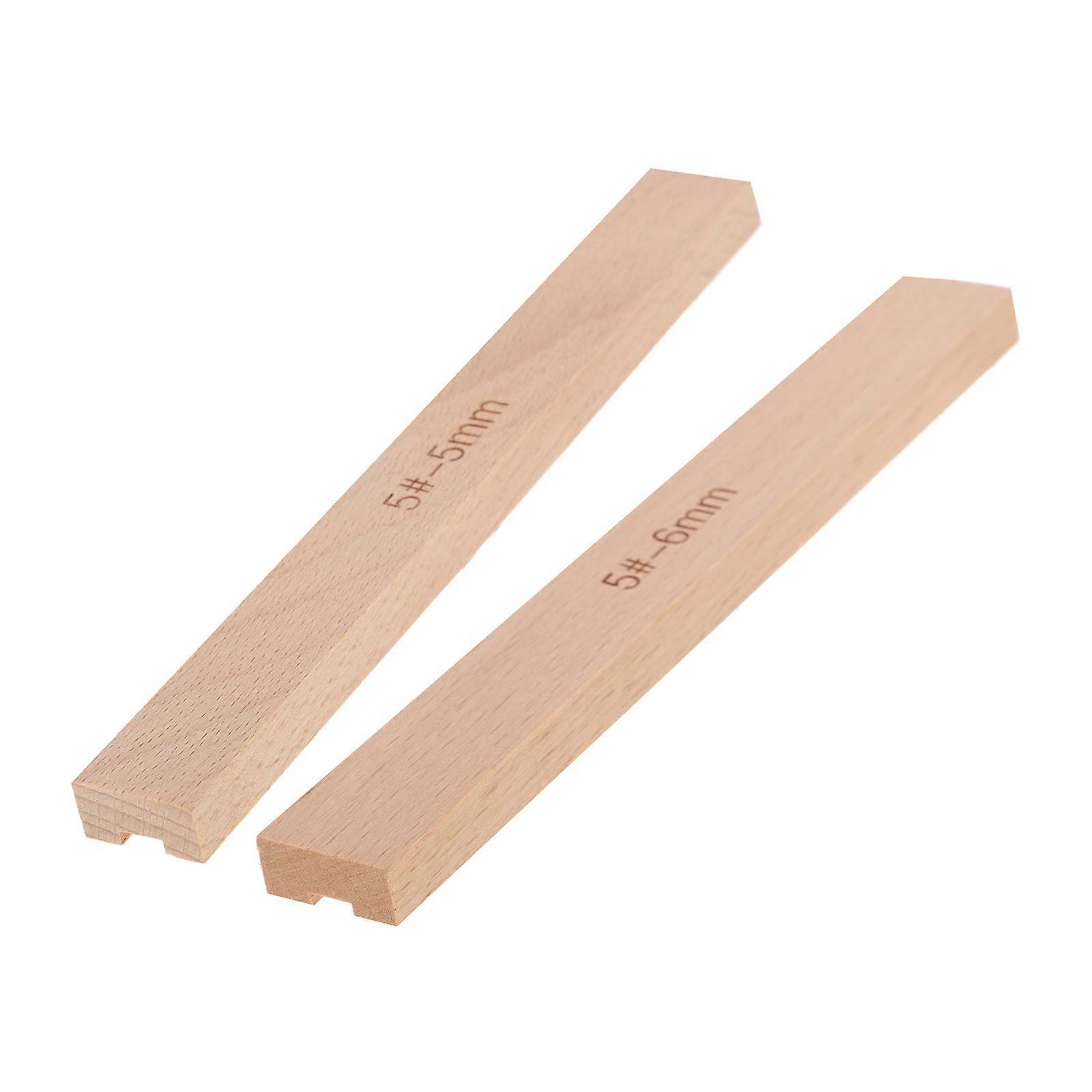 Zipper Craft Tool Wood Zippers Glue Tool Prevent Glue Spill Leather Crafting Beginners 2Set