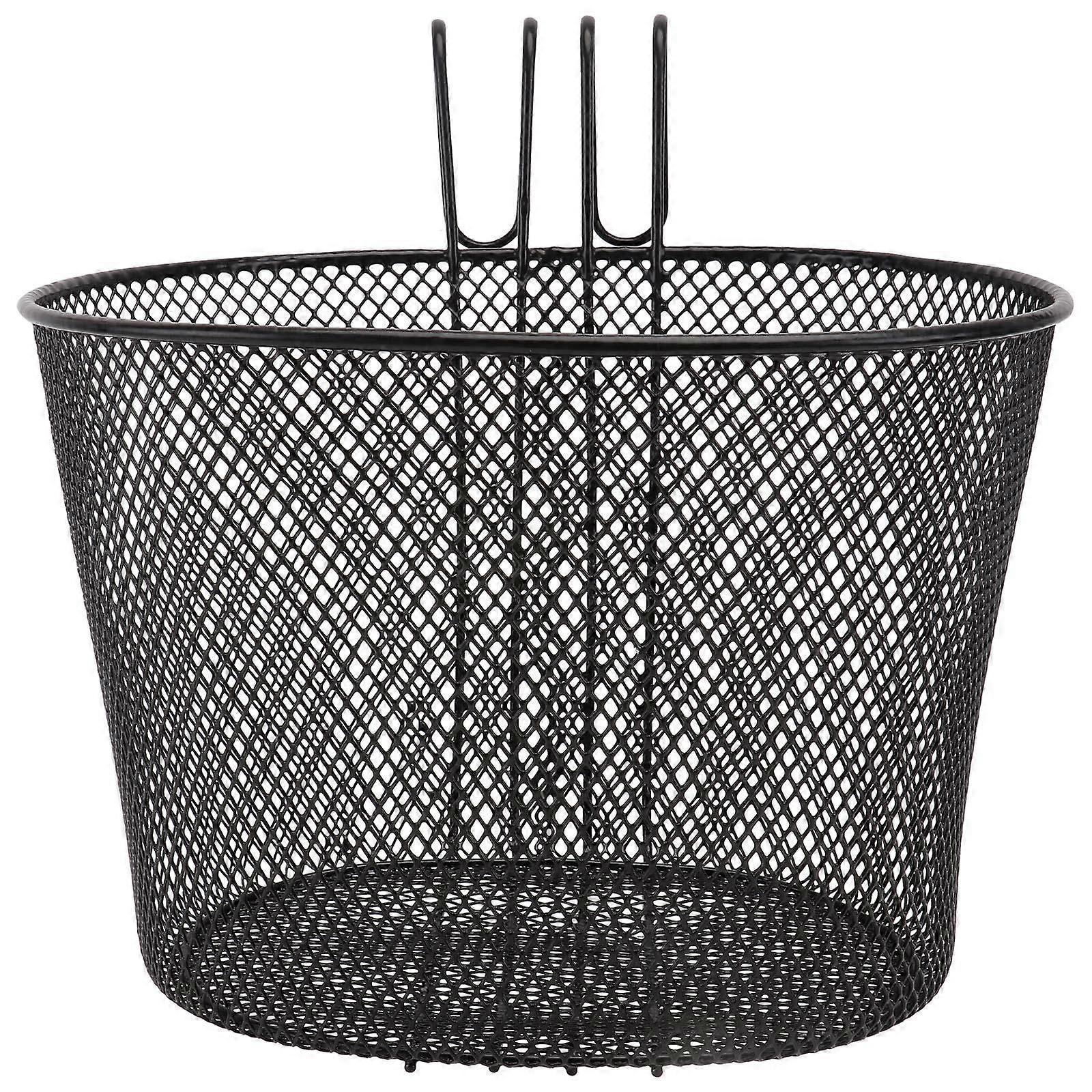 Ergonomic Design Iron Bike Basket, Effortlessly Attach to Your Bicycle