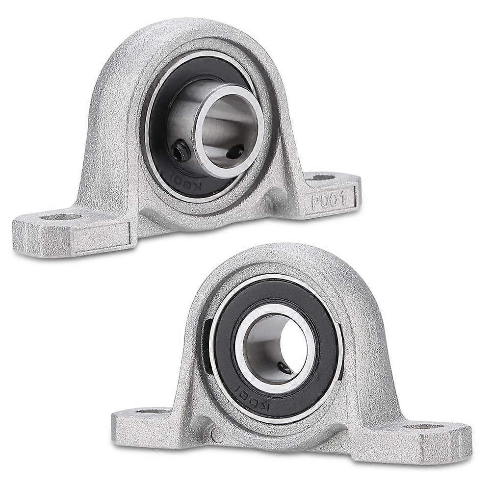 Ball Bearing Block Bore Diameter KP001 12mm Bearing Block Bearing Flange Bore Automatic Self Adjustment Middle Mounted Support