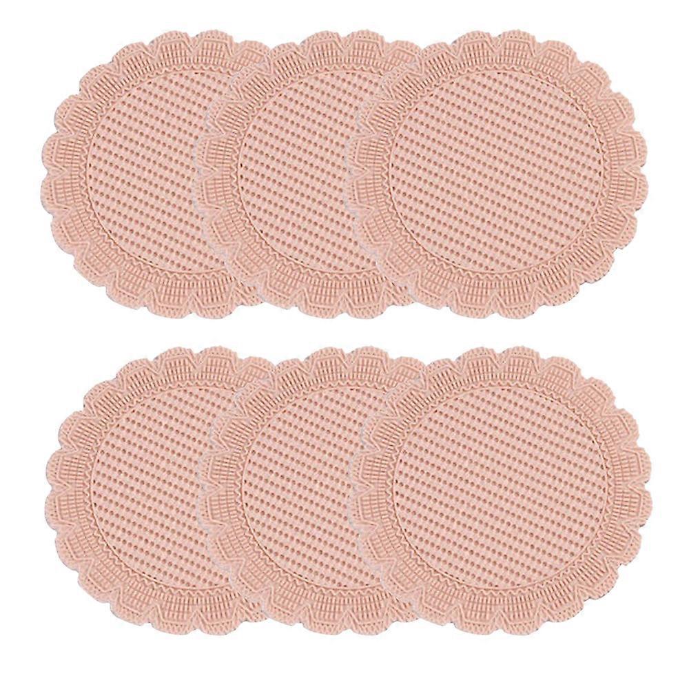 Pet Food Mat For Dog And Cat, Mat For Prevent Food From Falling To The Floor, Suitable For Pet-Pink-M