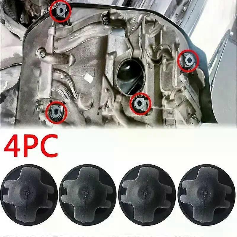 4Pcs MINI Engine Cover Trim Rubber Mount Grommet Bush Bump Stop For BMW F20 F45 E90 E91 F33 F10 F12 F01 X1 X2 X3 X4 X5 X6 X7