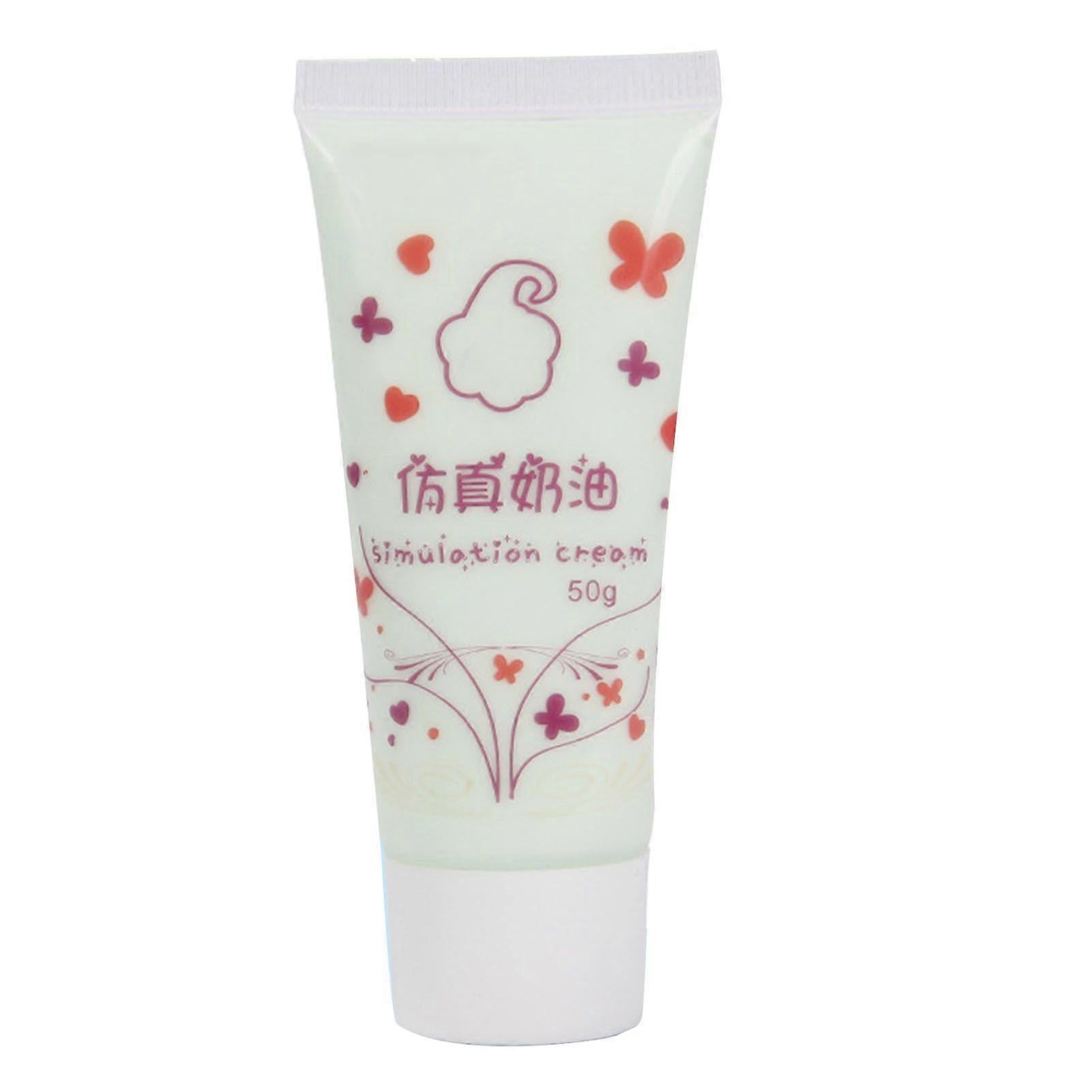 2025 Seneste modelsimulering Falsk flødeskumslim 50 ml klæbende falsk