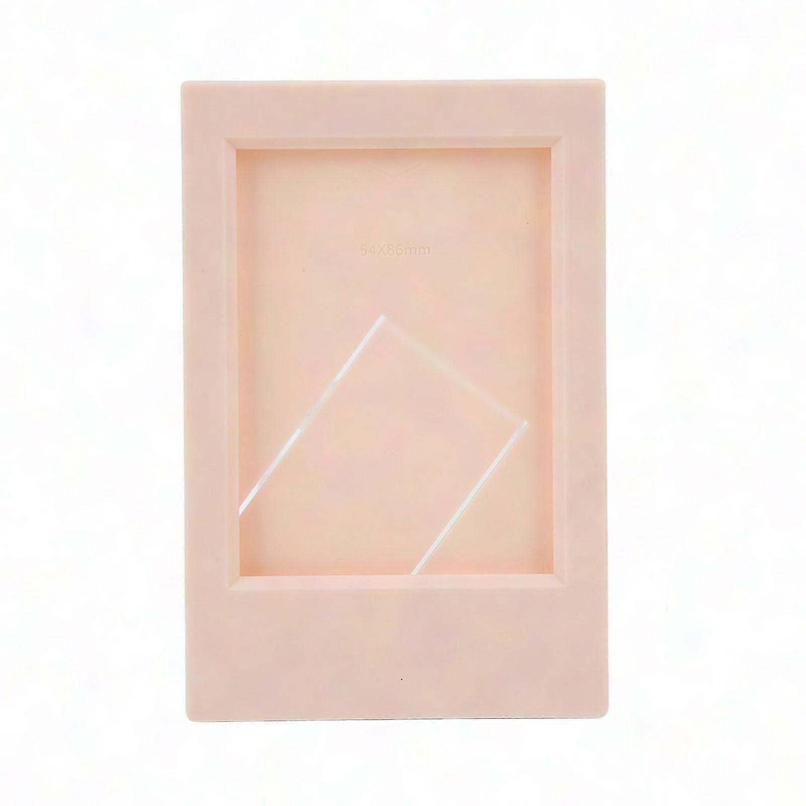 Rectangle Plastic Photo Frame Classic Desktop Stand