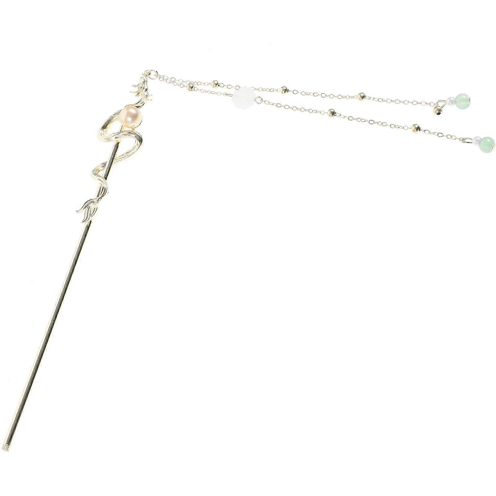 Classical Hair Stick with Durable Metal Construction Suitable for Buns