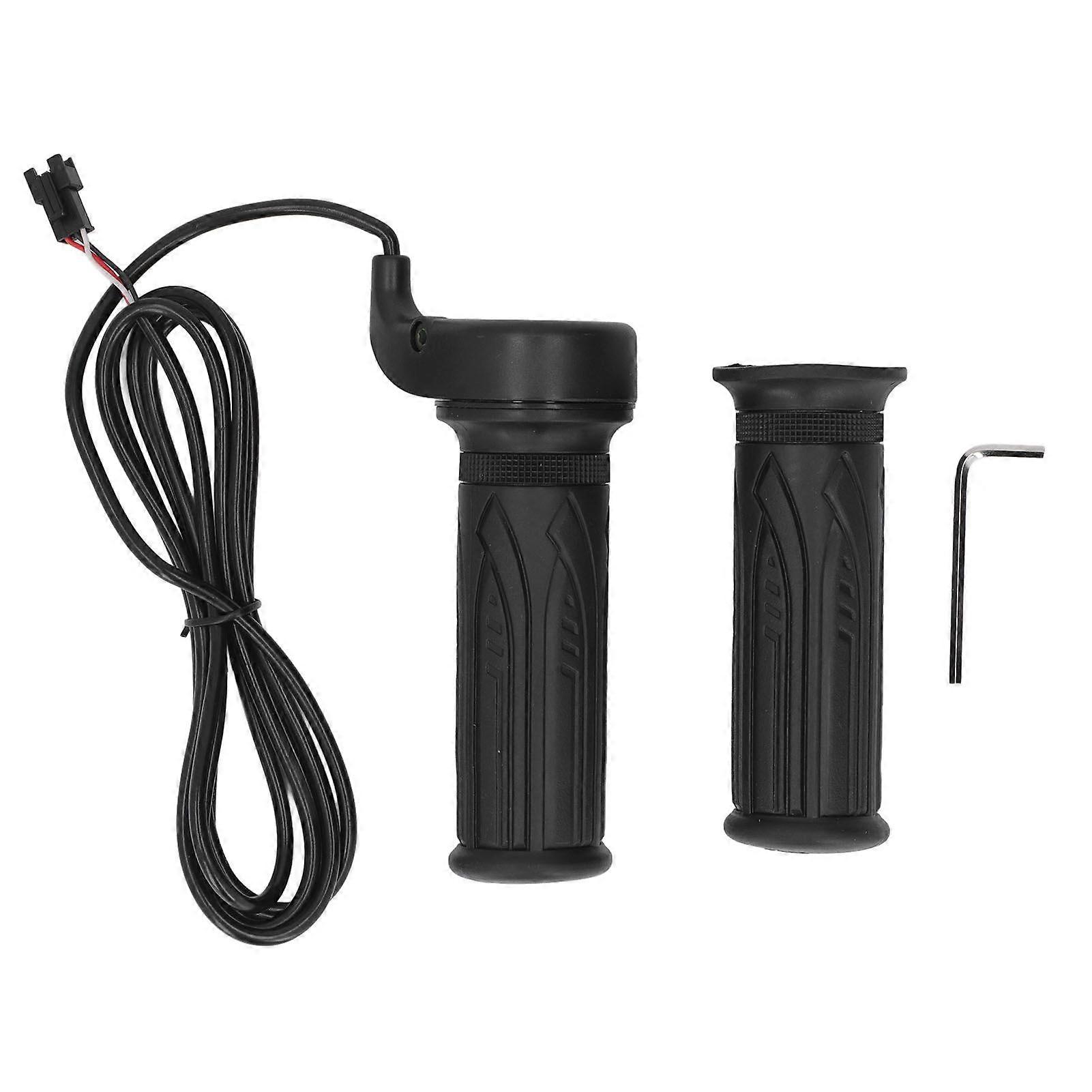 Electric Bike Twist Throttle 20X Wearable Accelerator Handle Grip for 2.22cm Handlebar YMQX)