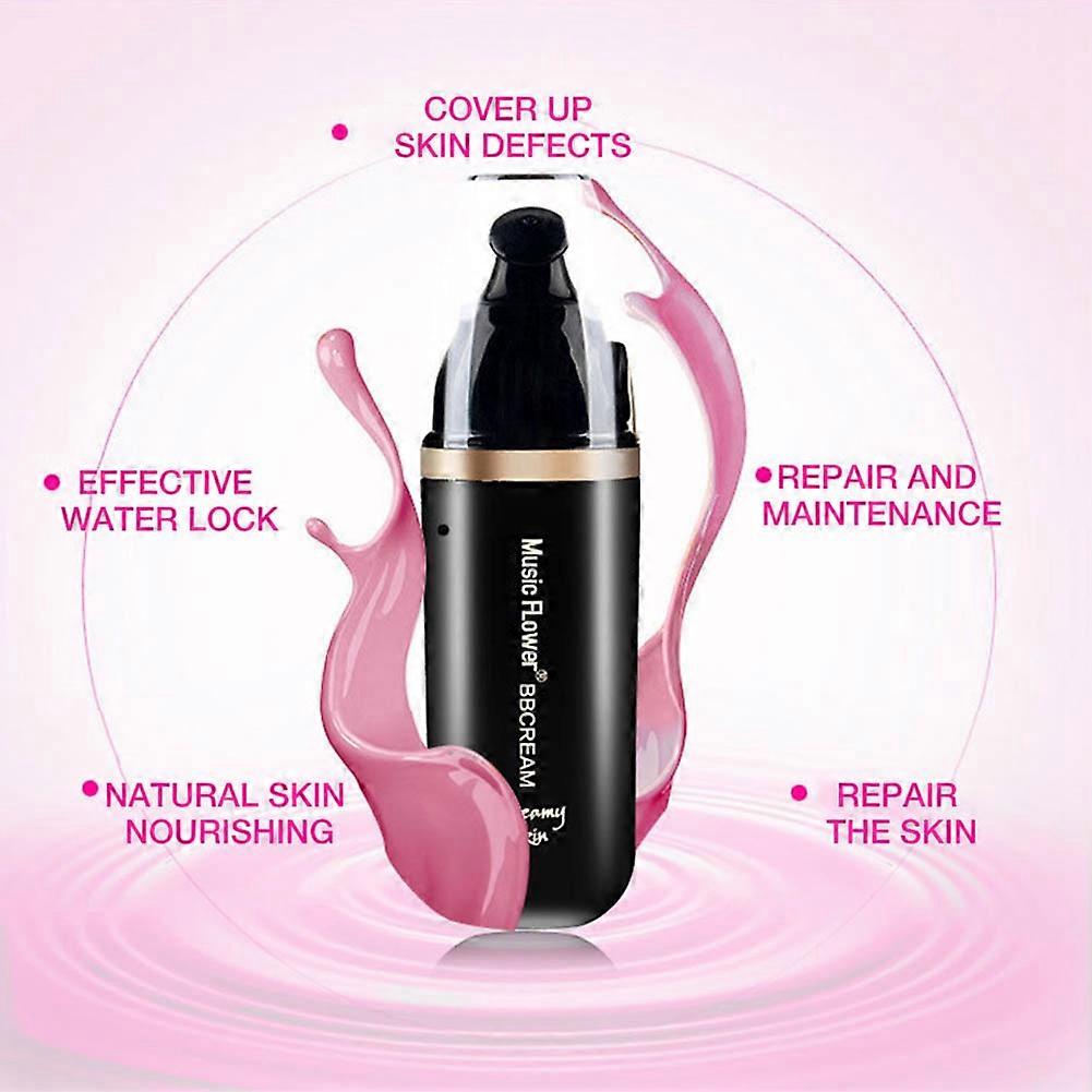 Oil Control Liquid Foundation Concealer Foundation Repair Nourish Moisturizing 3#