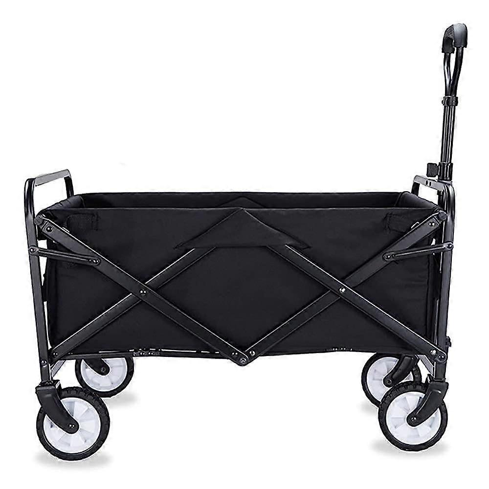 Transport Trolley with Brake Wheels, Load Capacity 60 kg/132 lbs, Red