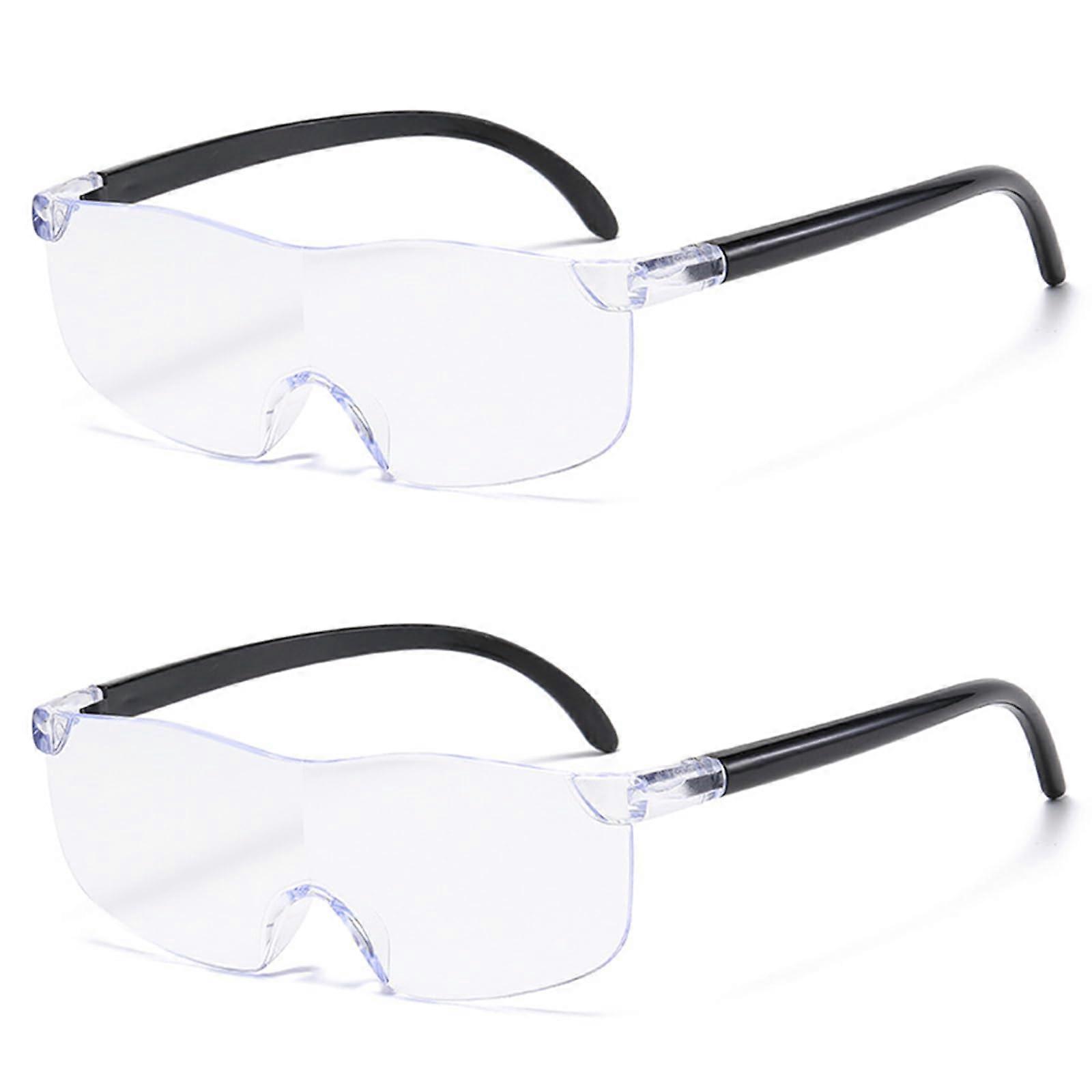 Portable Reading Magnifier for Closework Anti Blue Light, Pack of 2