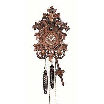 Engstler - 525 - Cuckoo Clock - 1-Day Chain Hoist - Walnut - 25.5 cm