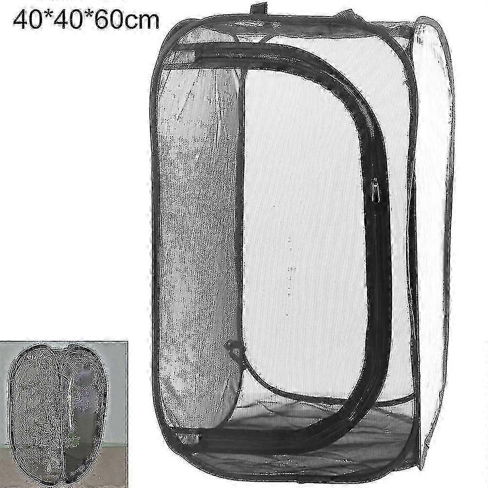 Insect And Butterfly Habitat Cage Portable Insect Monarch Mesh Net-Good