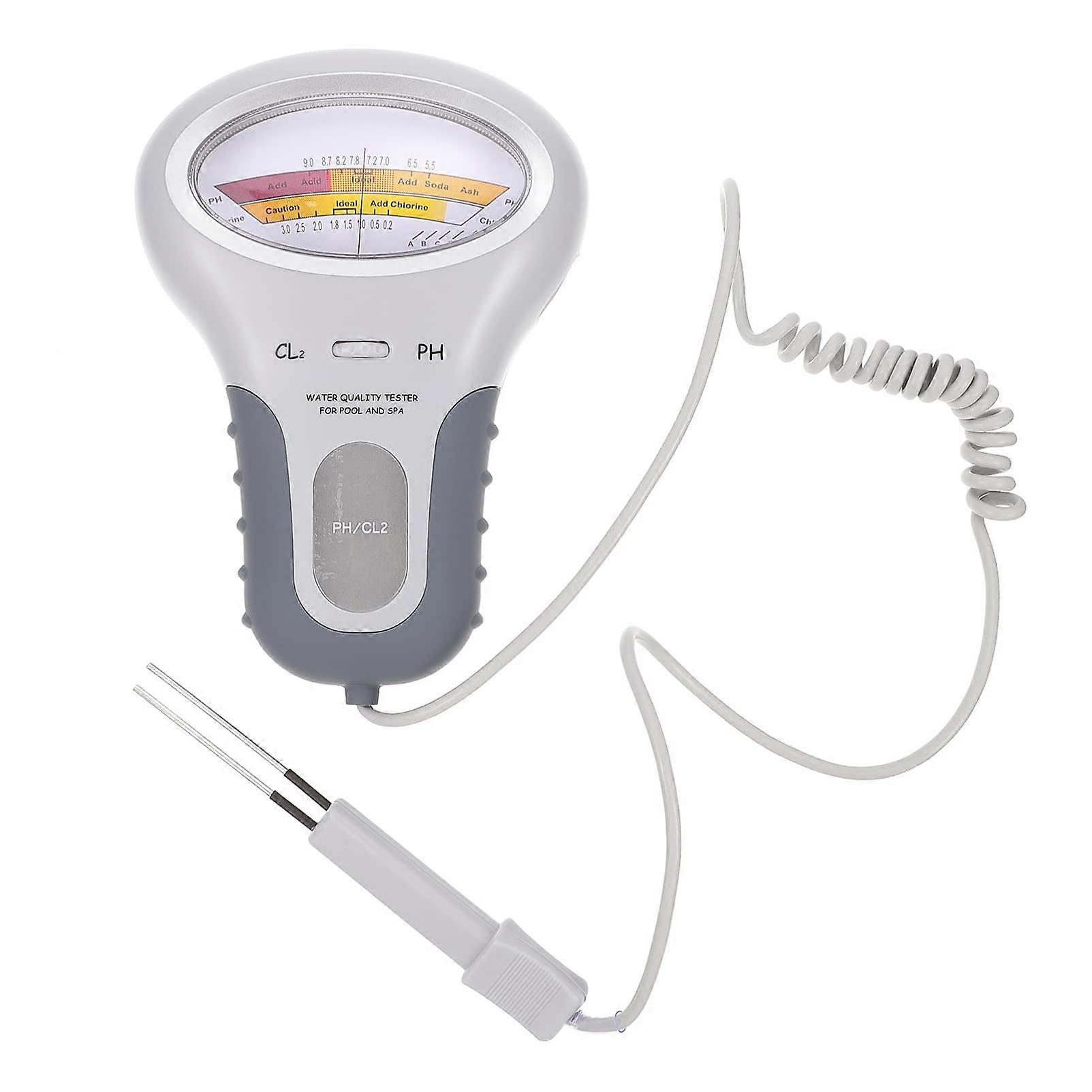 1 piece digital portable pH tester for pool water quality ABS