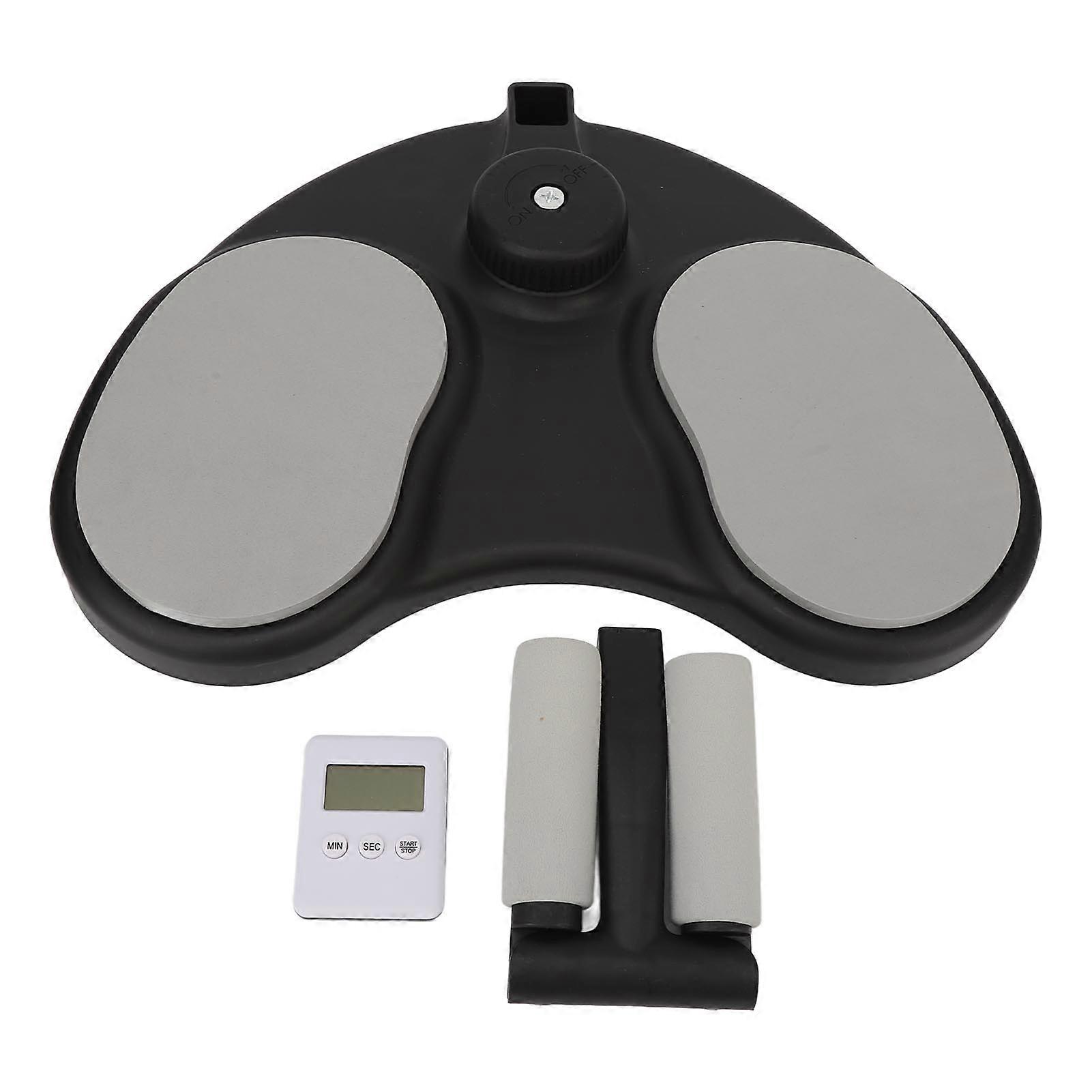 Plank Board Core Trainer Timing Display Angle Adjustable Slip Resistant Handle Workout Plank Board