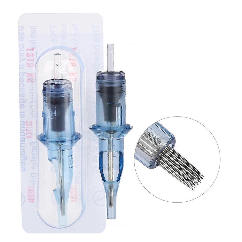 10pcs/set Disposable Makeup Tattoo Sterile Cartridge Needles RL/RM/M1/RS For Tattooing 18 RS