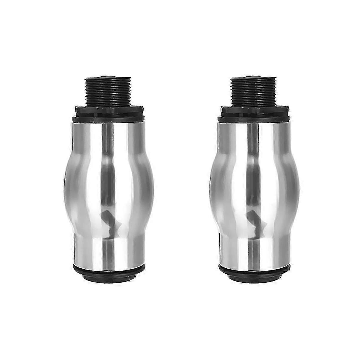 2X ステンレススチール 泡沫噴水ノズル ウォータースポーツ 池スプレーヘッド スプリンクラー DN25