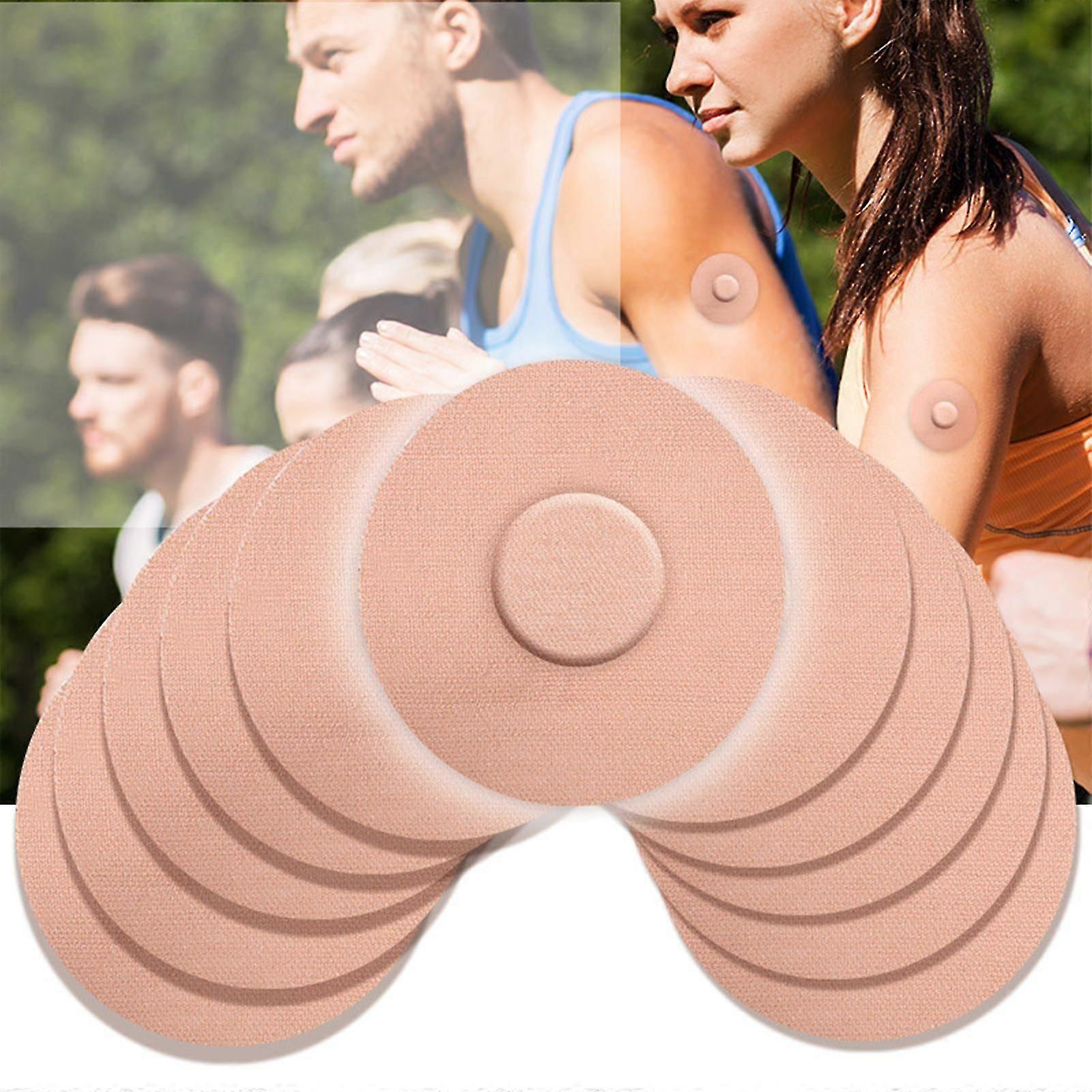 Patch adhésif imperméable à l’eau résistant à la transpiration longue fixation libre Housses de capteur pour femmes hommes