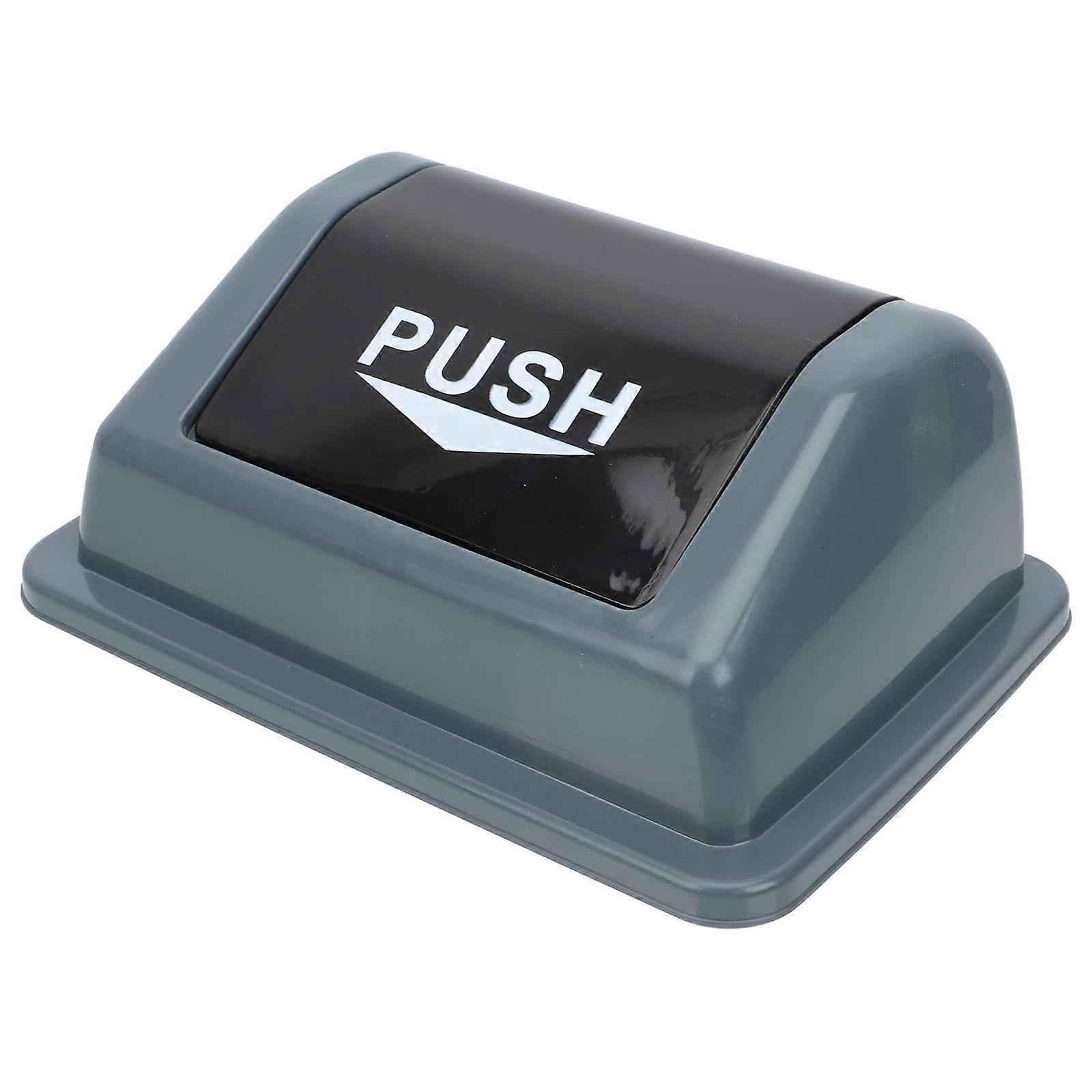 Garbage Can Replacement Lid Hot Weather PP Material Grey 33x23cm 1Pcs