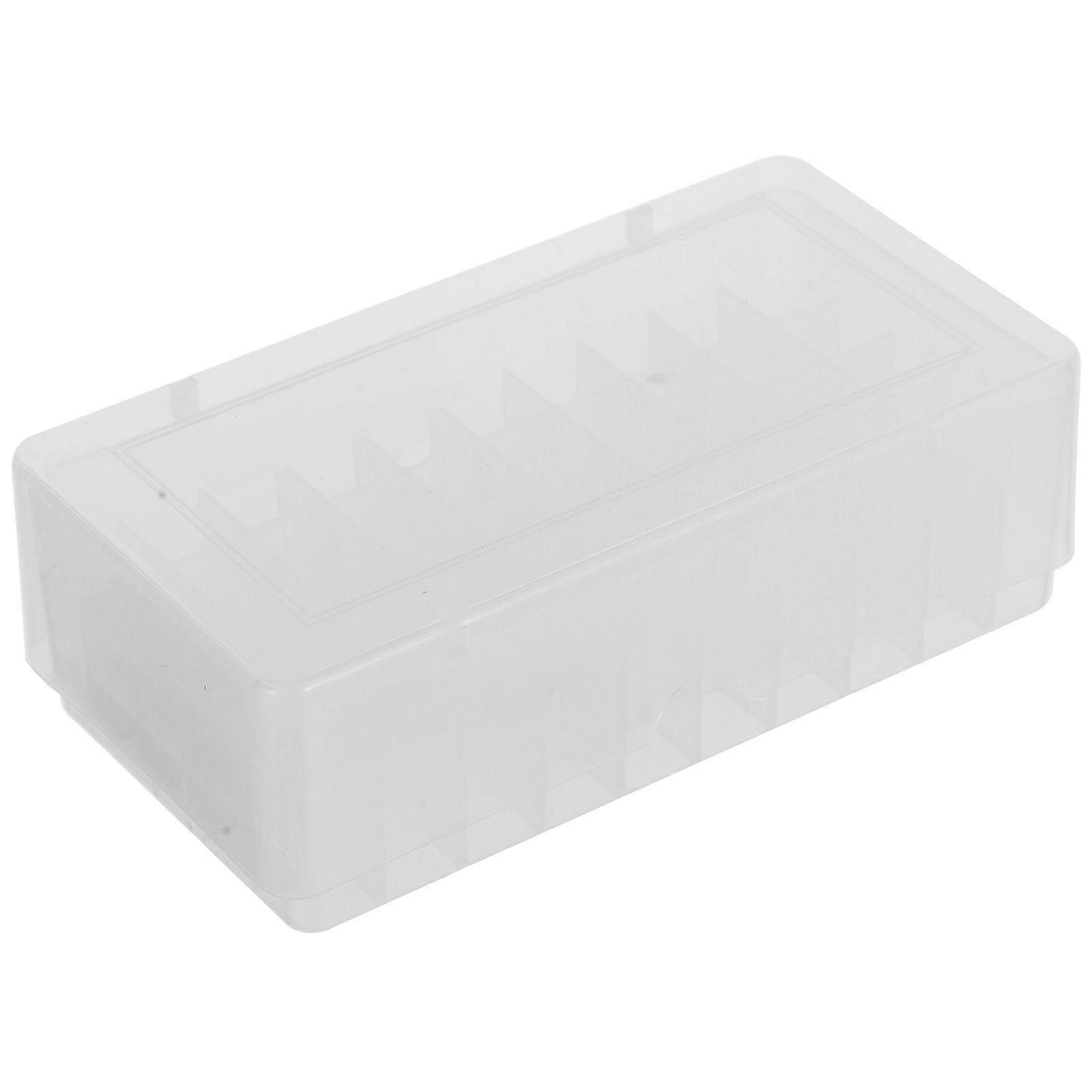 50 Grid Cryogenic Storage Box Transparent Freezer Box Sample Management Container For 1.8ml 2ml Tubes And Vials